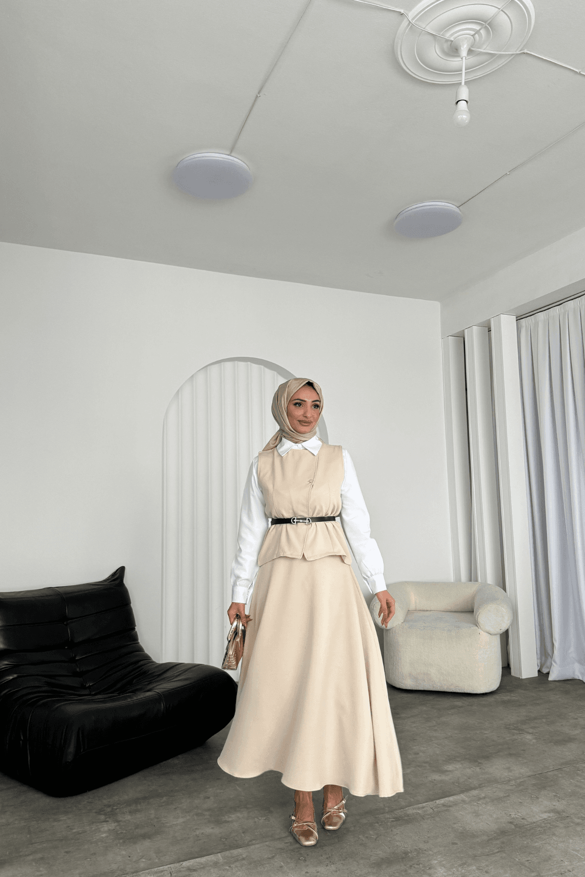 Esved Yelekli Etekli Takım
