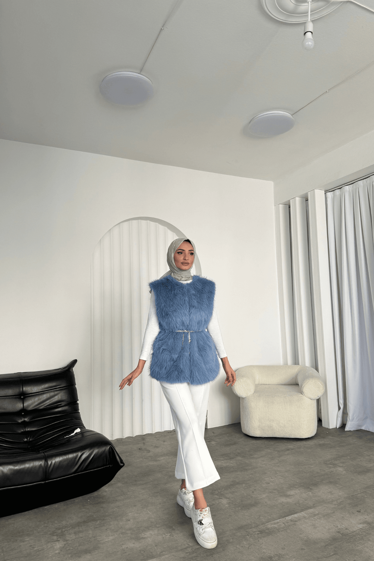 Sis Premium Astarlı Kürk Yelek