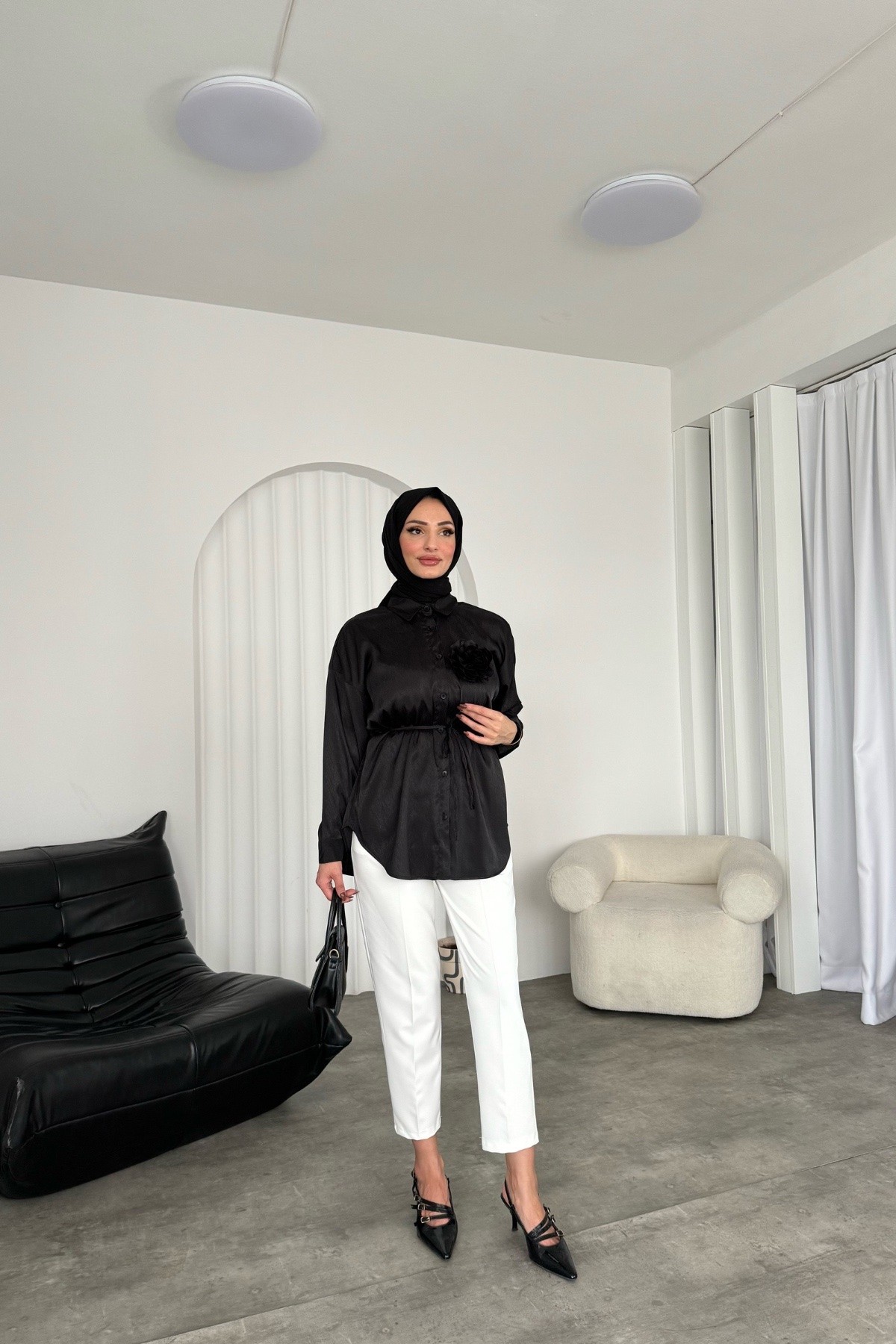 Riyad Saten Tunik