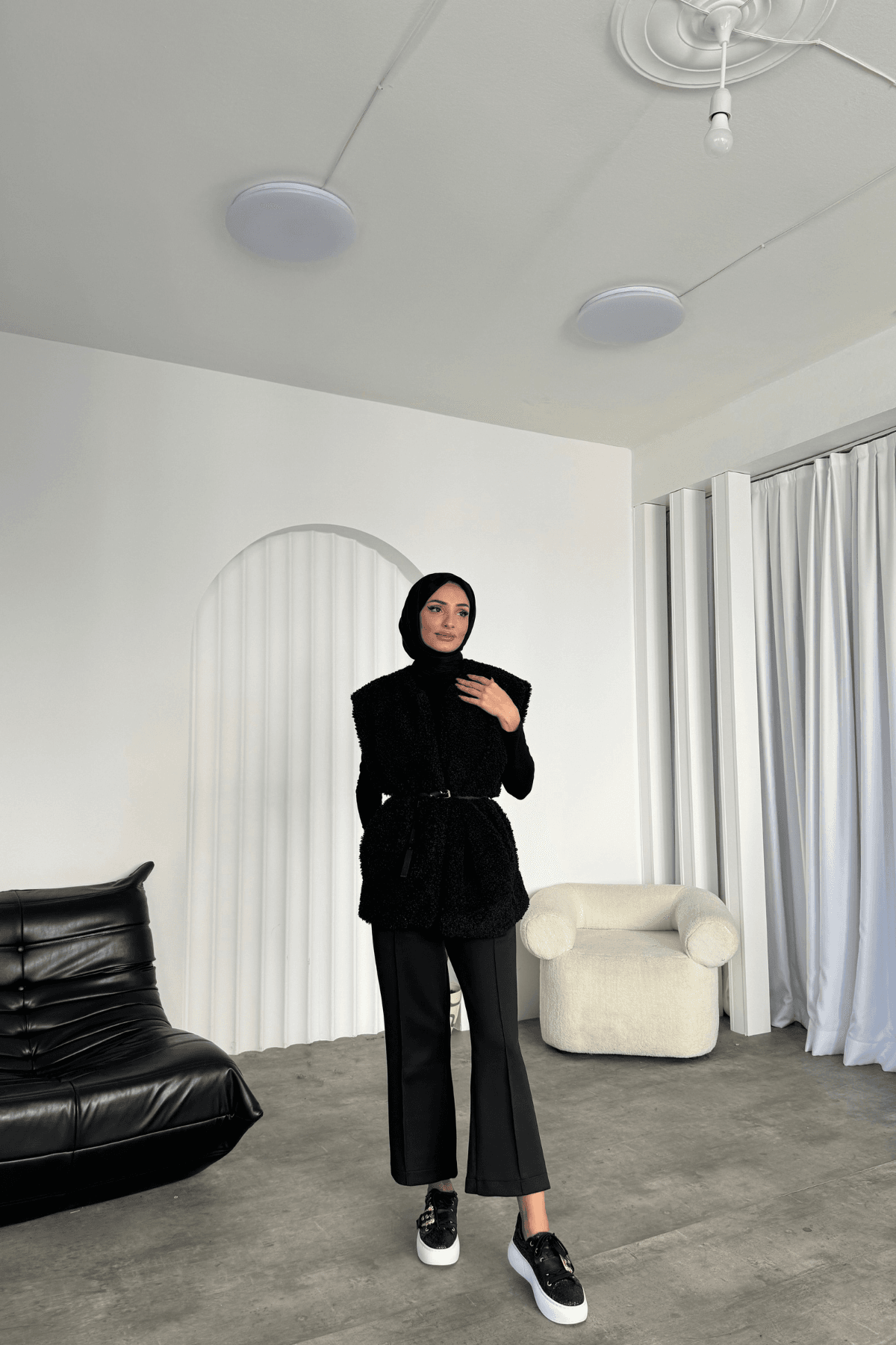 Sanem Astarlı Kürk Yelek