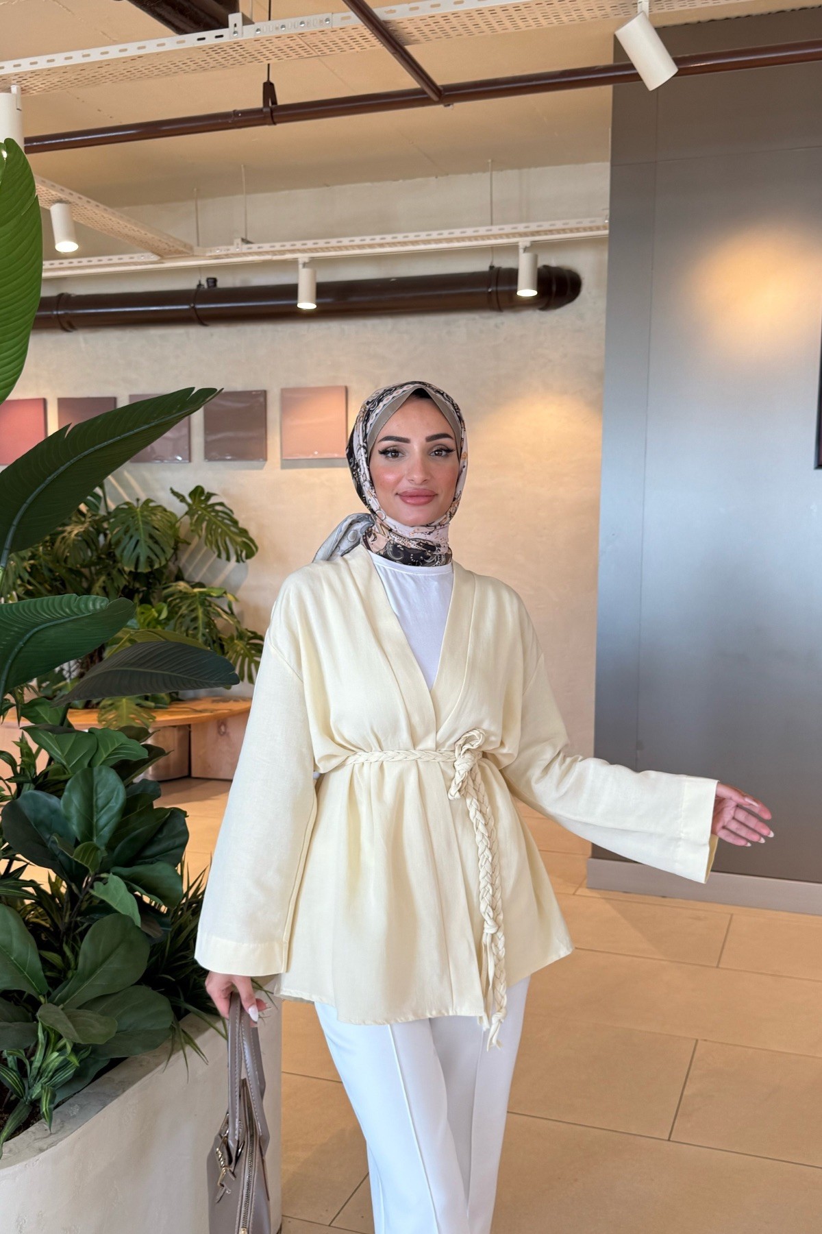 Benan Kimono | Sarı