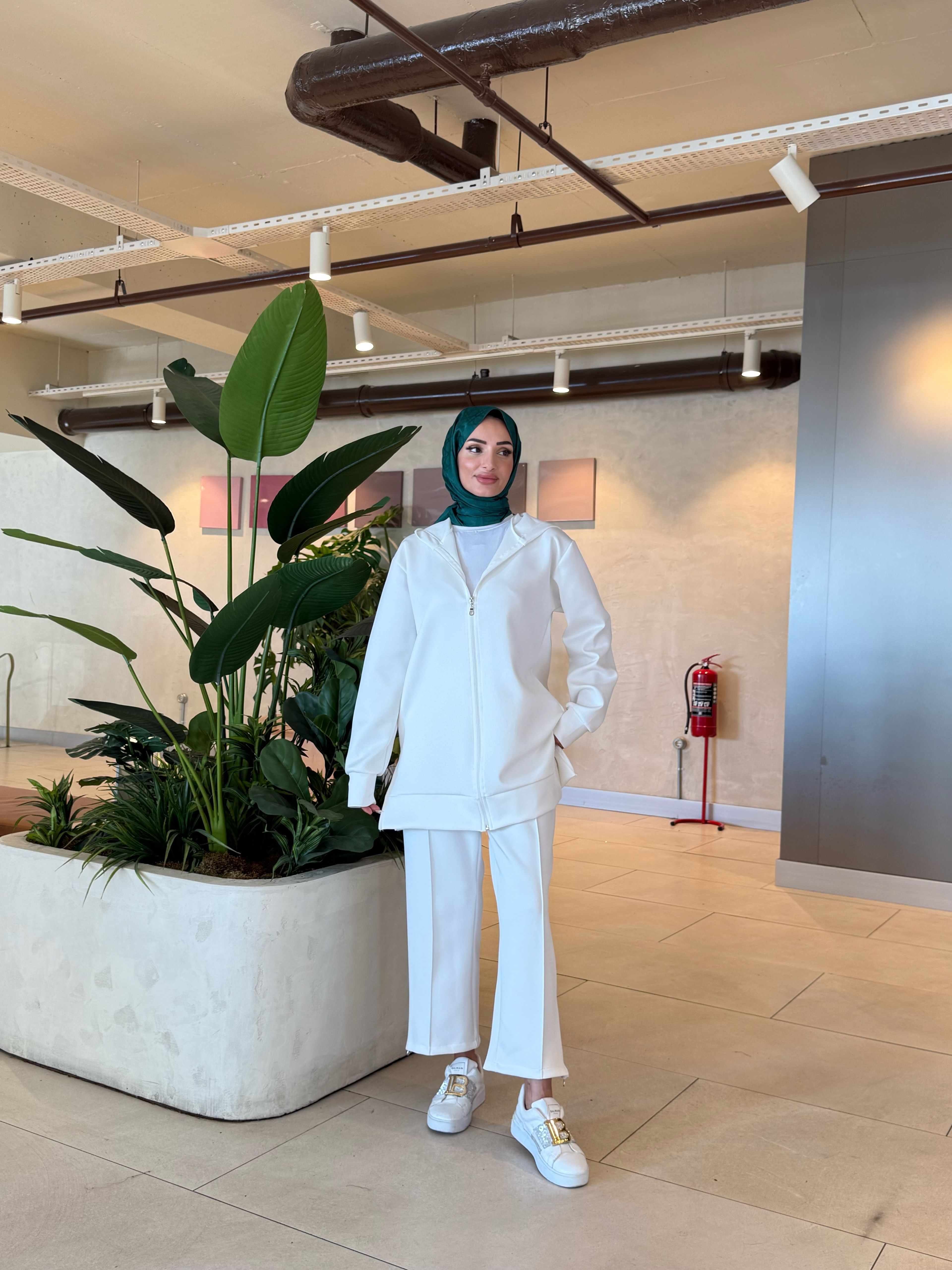 Raina Oysho Takım | Beyaz