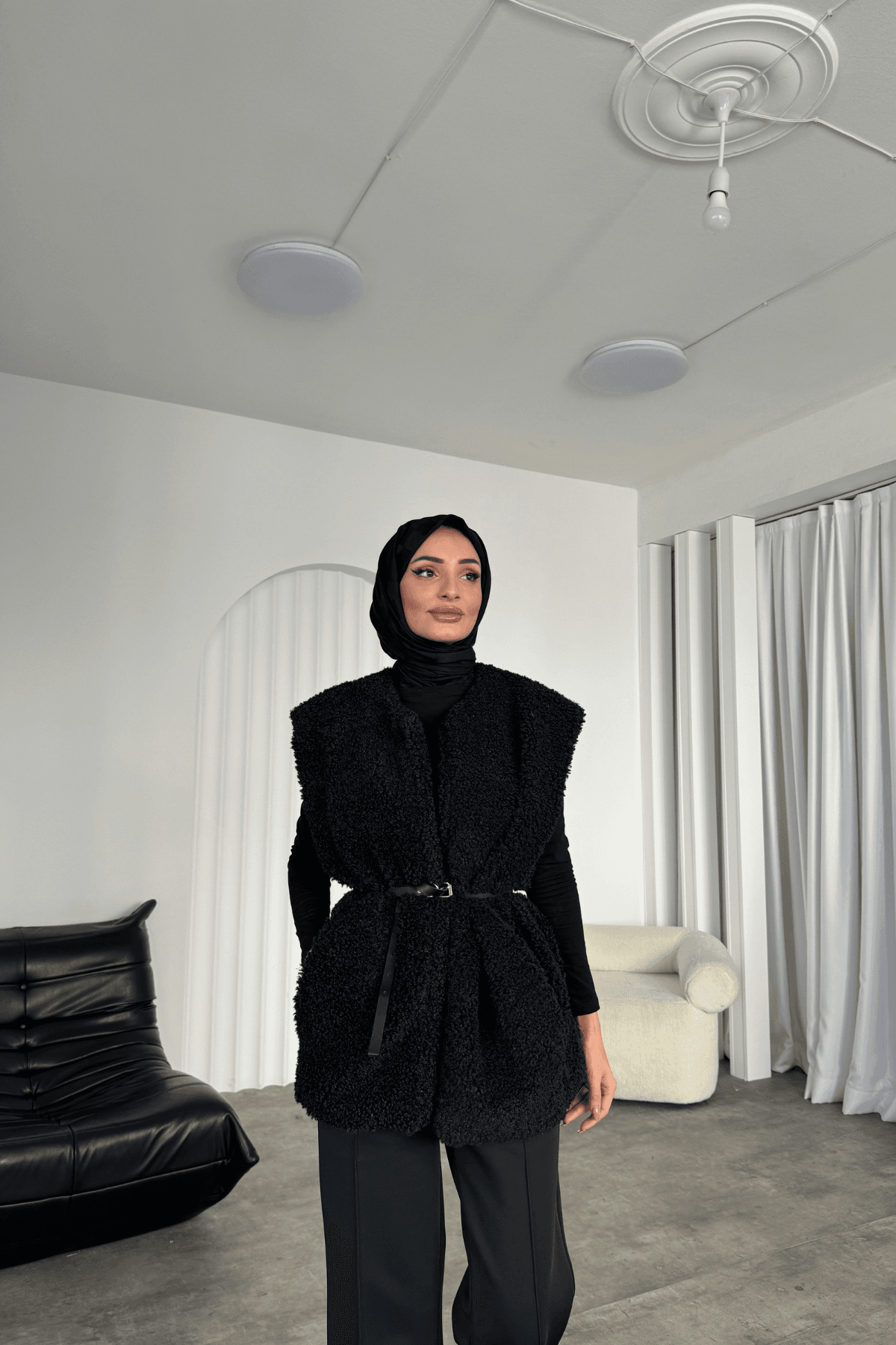 Sanem Astarlı Kürk Yelek