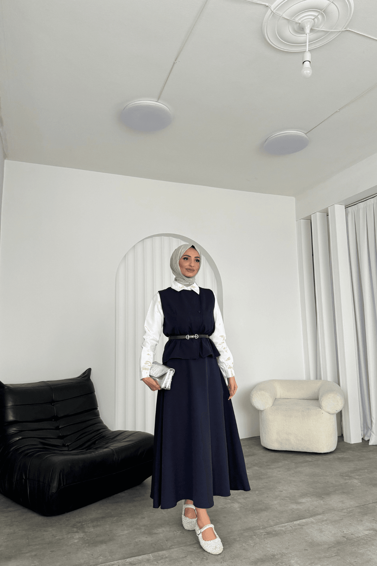Esved Yelekli Etekli Takım