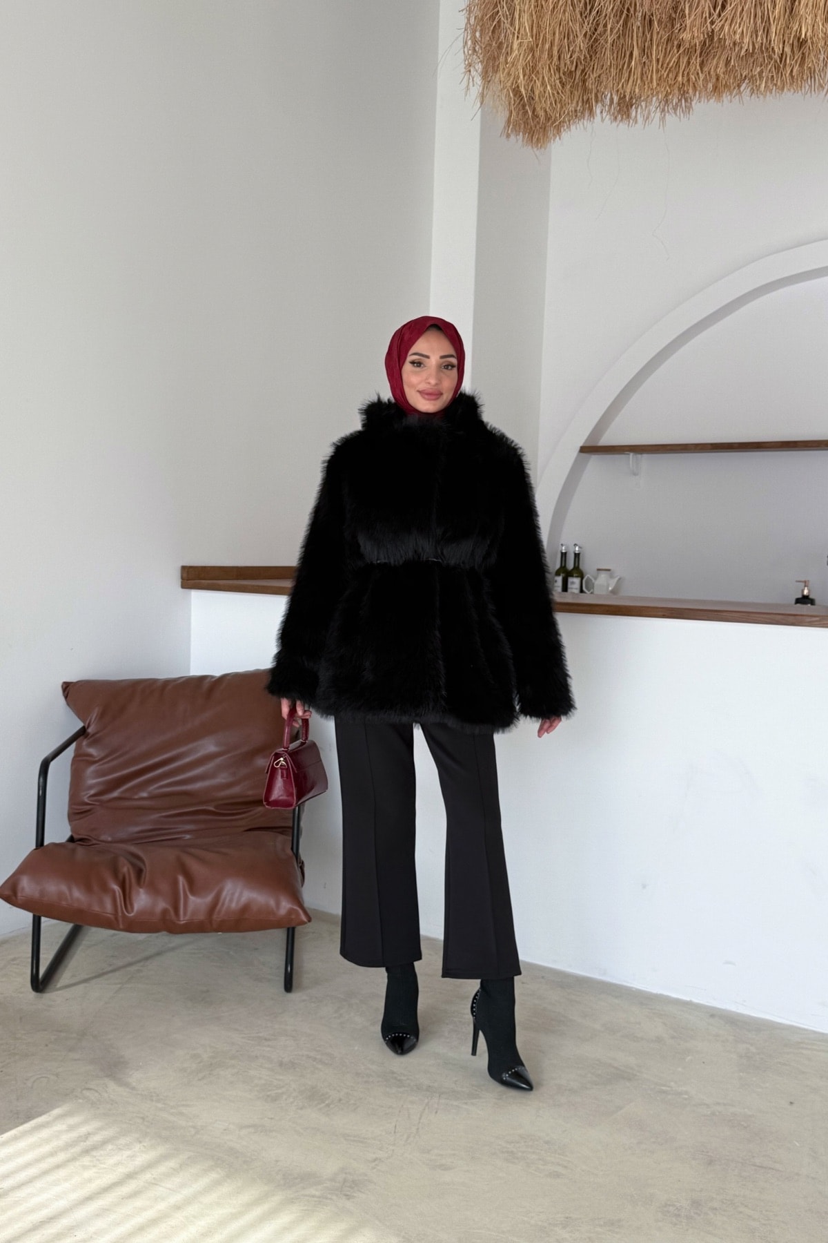 Mue Premium Kürk | Siyah