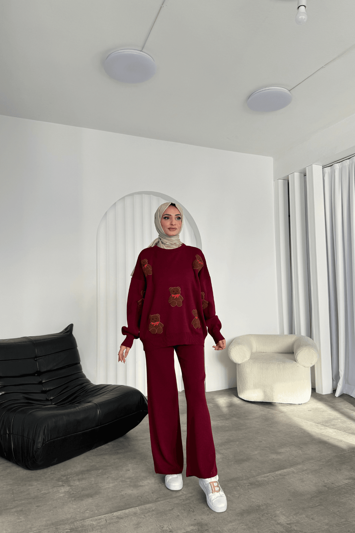 Behin Çelik Örme Triko Takım