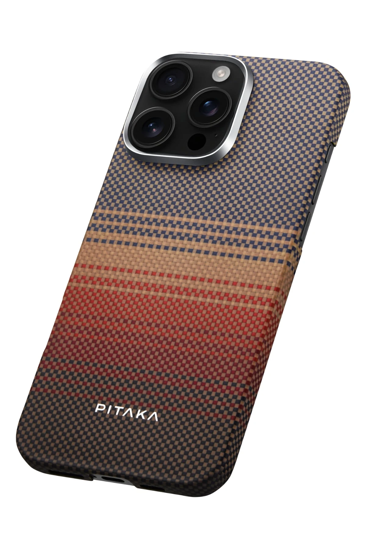 Pitaka Tactile Woven iPhone 16 Pro Max MagSafe Uyumlu Kılıf Sunset