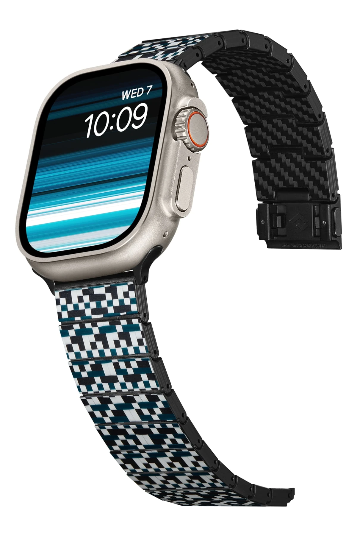 Apple Watch Karbon Fiber Kordon Mosaic