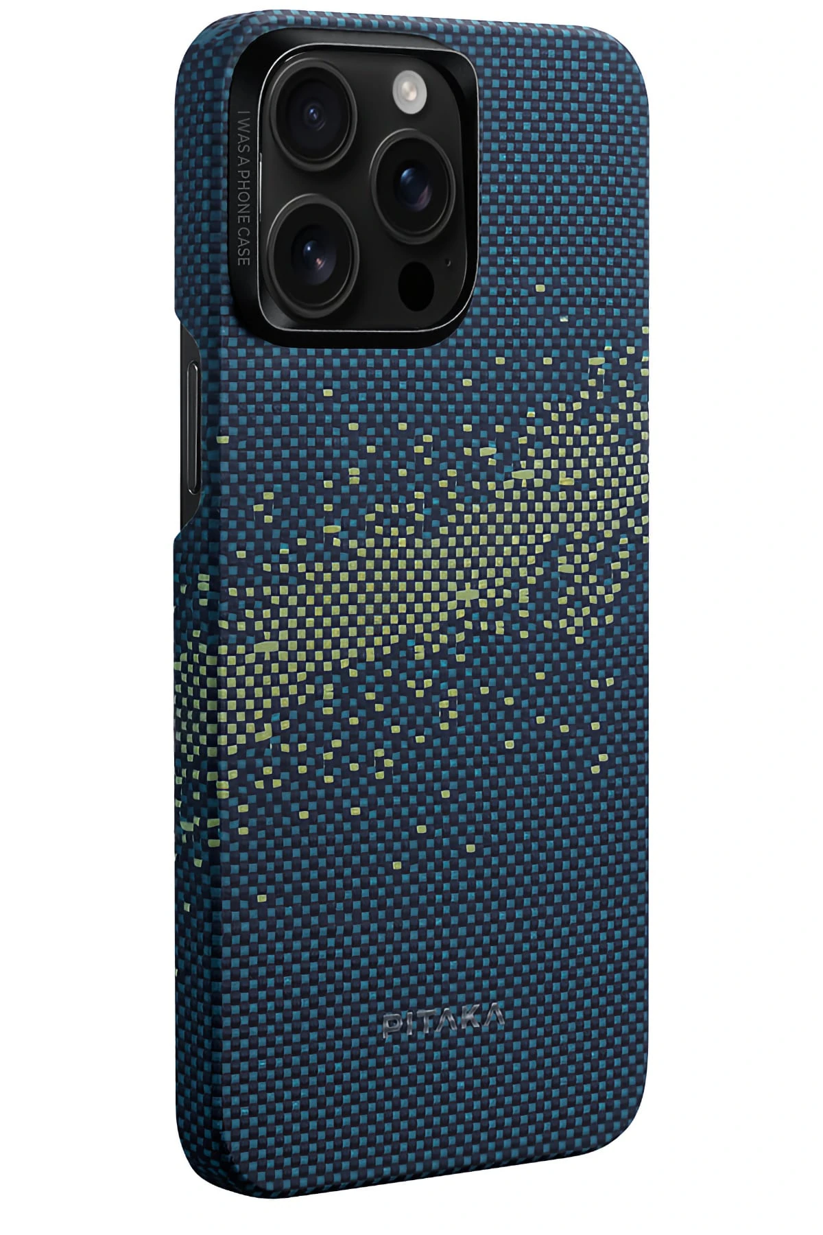 Pitaka Starpeak iPhone 15 Pro MagSafe Uyumlu Aramid Fiber Kılıf Milky Way Galaxy