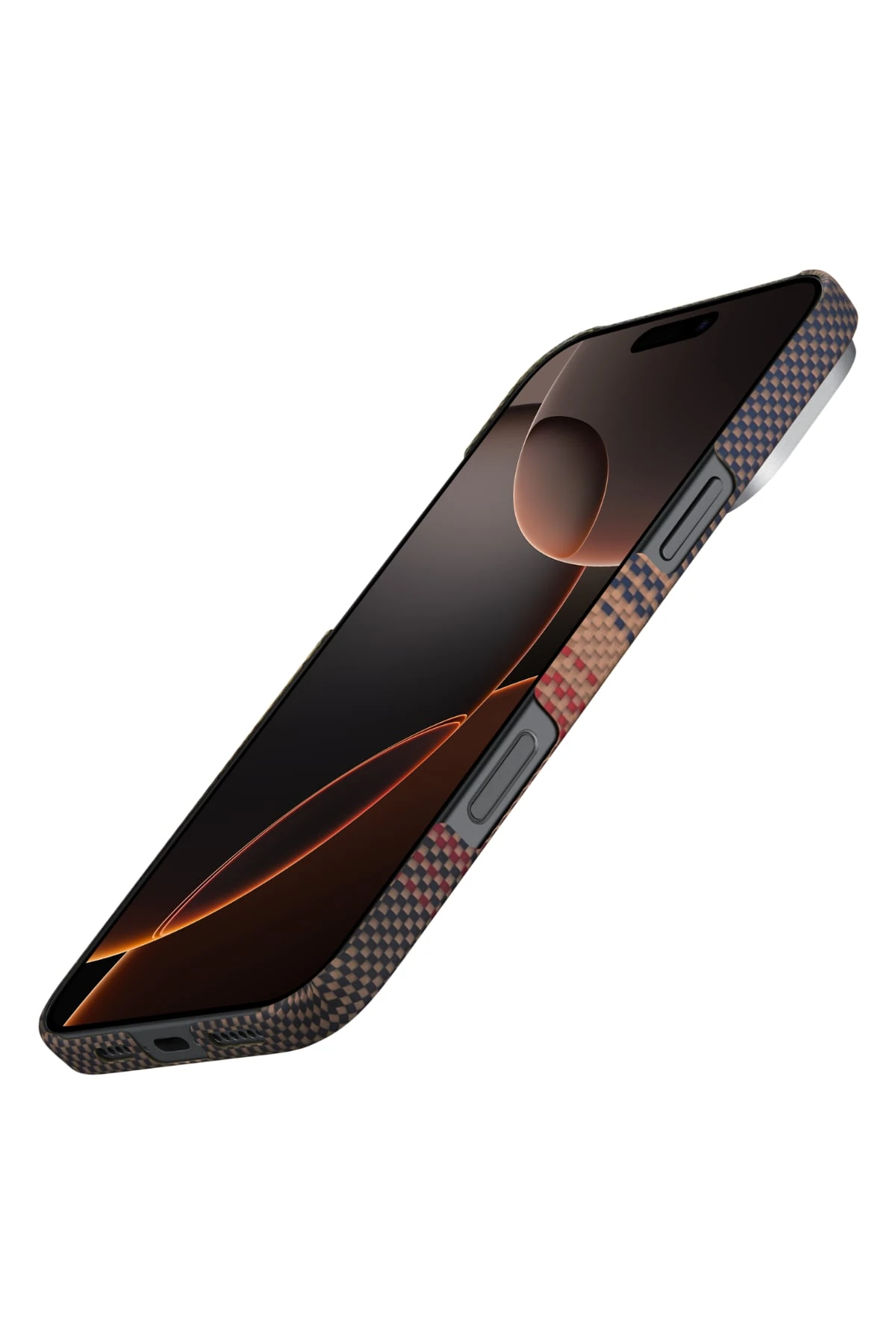 Pitaka Tactile Woven iPhone 16 Pro Max MagSafe Uyumlu Kılıf Sunset