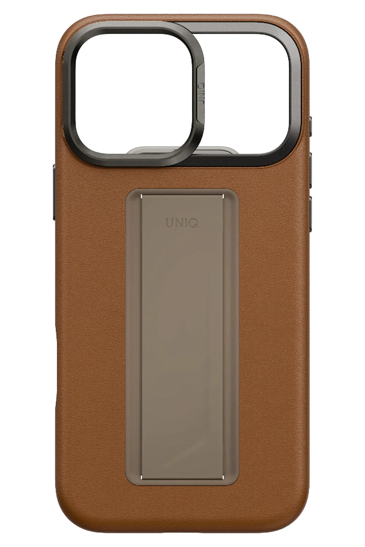 Uniq iPhone 17 Pro - Pro Max Heldro Pro Magsafe Standlı Deri Kılıf