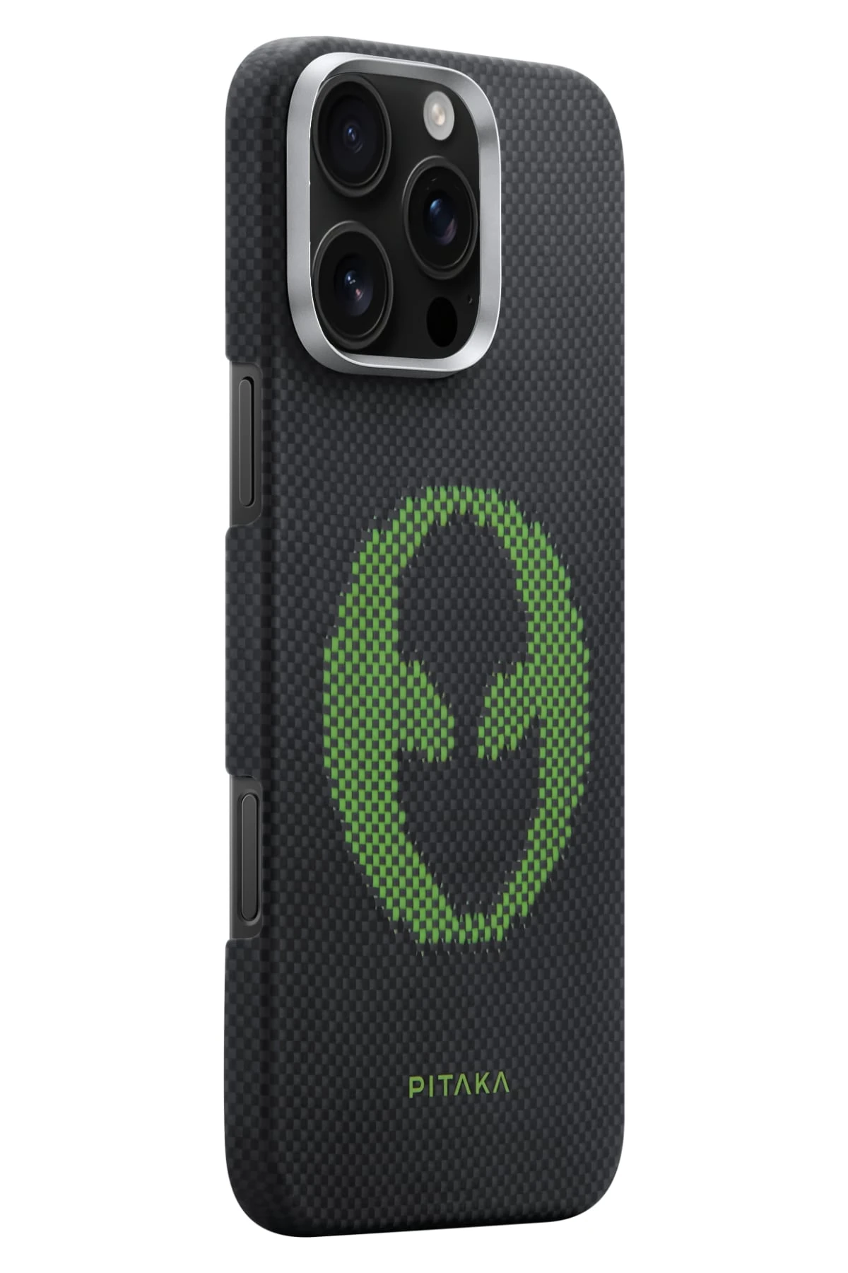 Pitaka Tactile Woven iPhone 16 Pro Max MagSafe Uyumlu Kılıf Alien