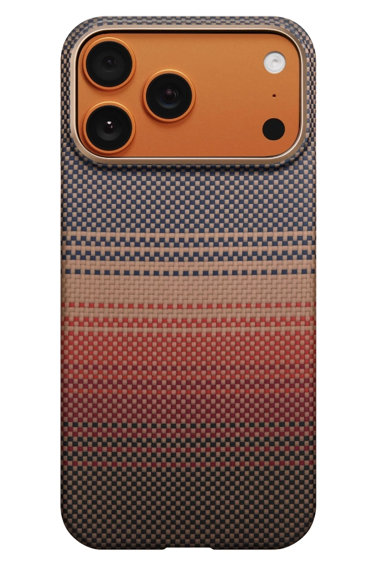 Pitaka Tactile Woven iPhone 17 Pro MagSafe Uyumlu Kılıf Sunset