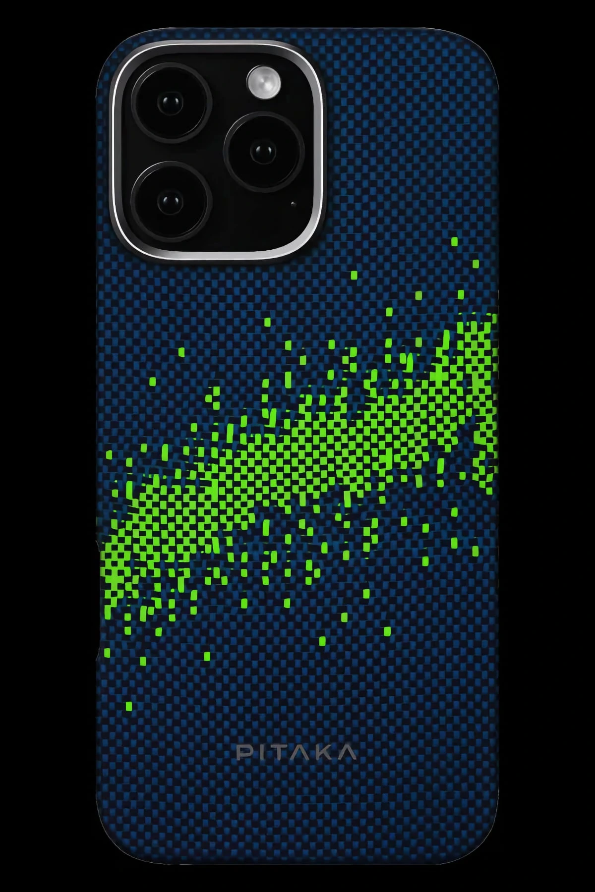 Pitaka Tactile Woven Lumintex iPhone 15 Pro Max MagSafe Uyumlu Kılıf Milky Way Galaxy