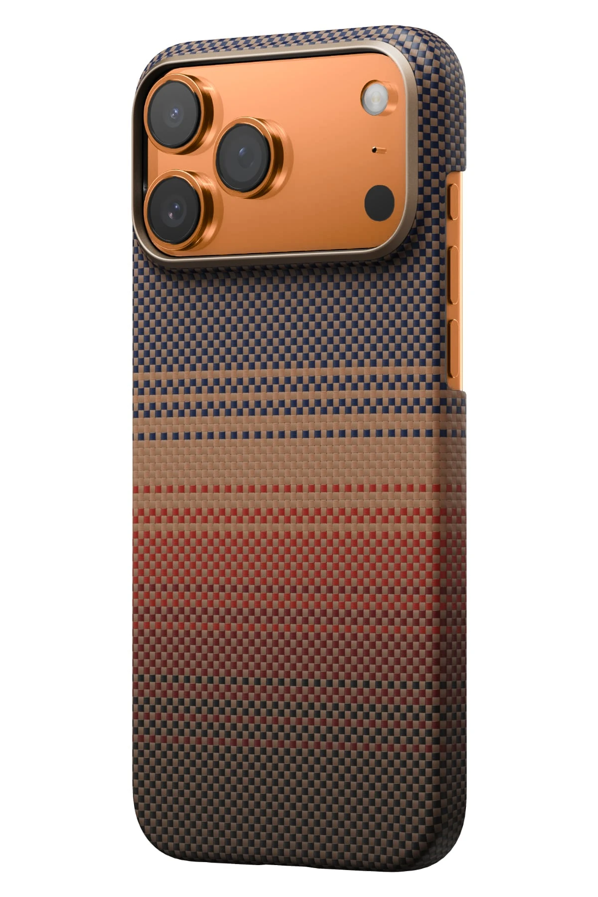 Pitaka Tactile Woven iPhone 17 Pro Max MagSafe Uyumlu Kılıf Sunset