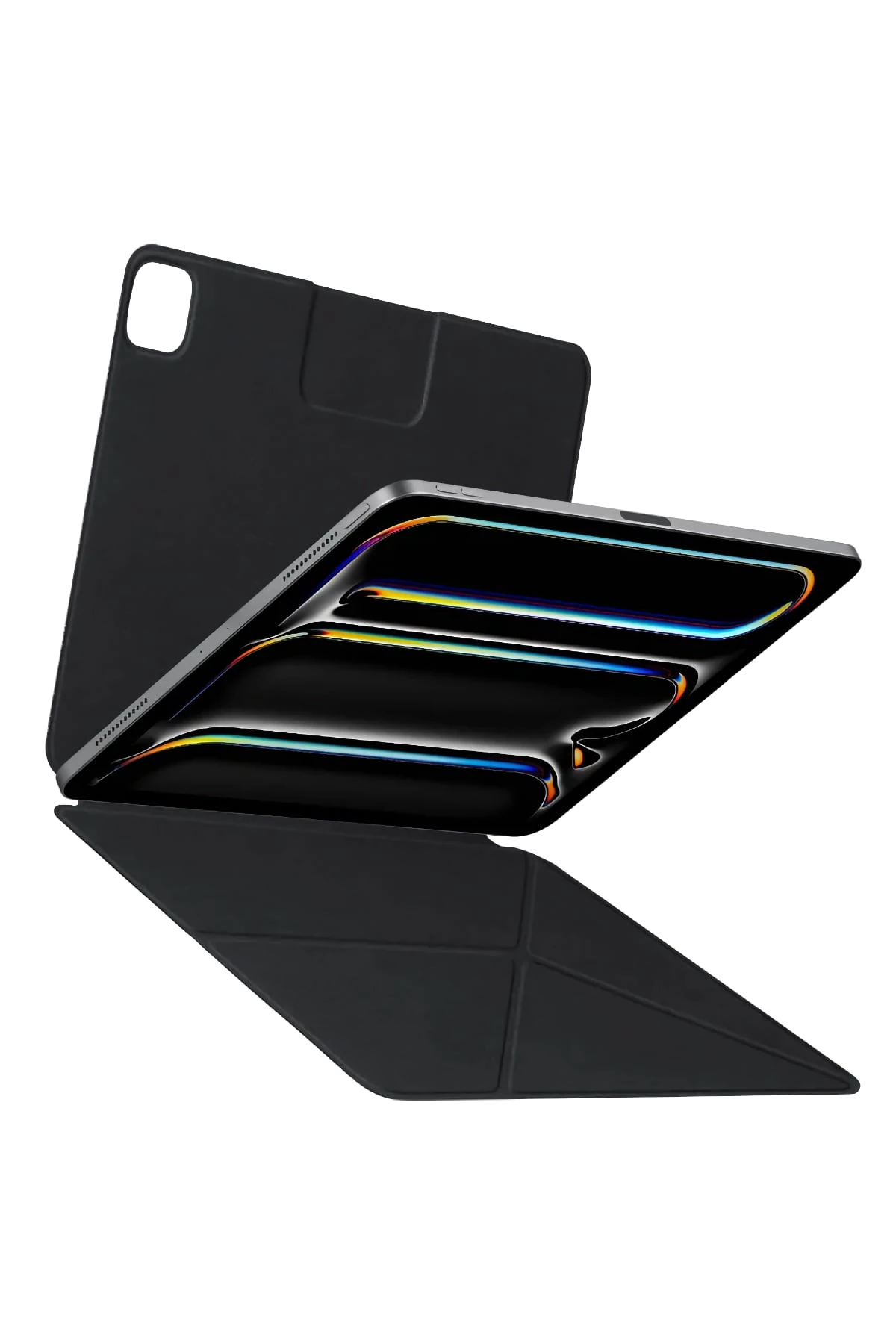 Pitaka iPad Pro M4 13" MagEZ Folio 2 Kalem Bölmeli Standlı Kılıf Siyah