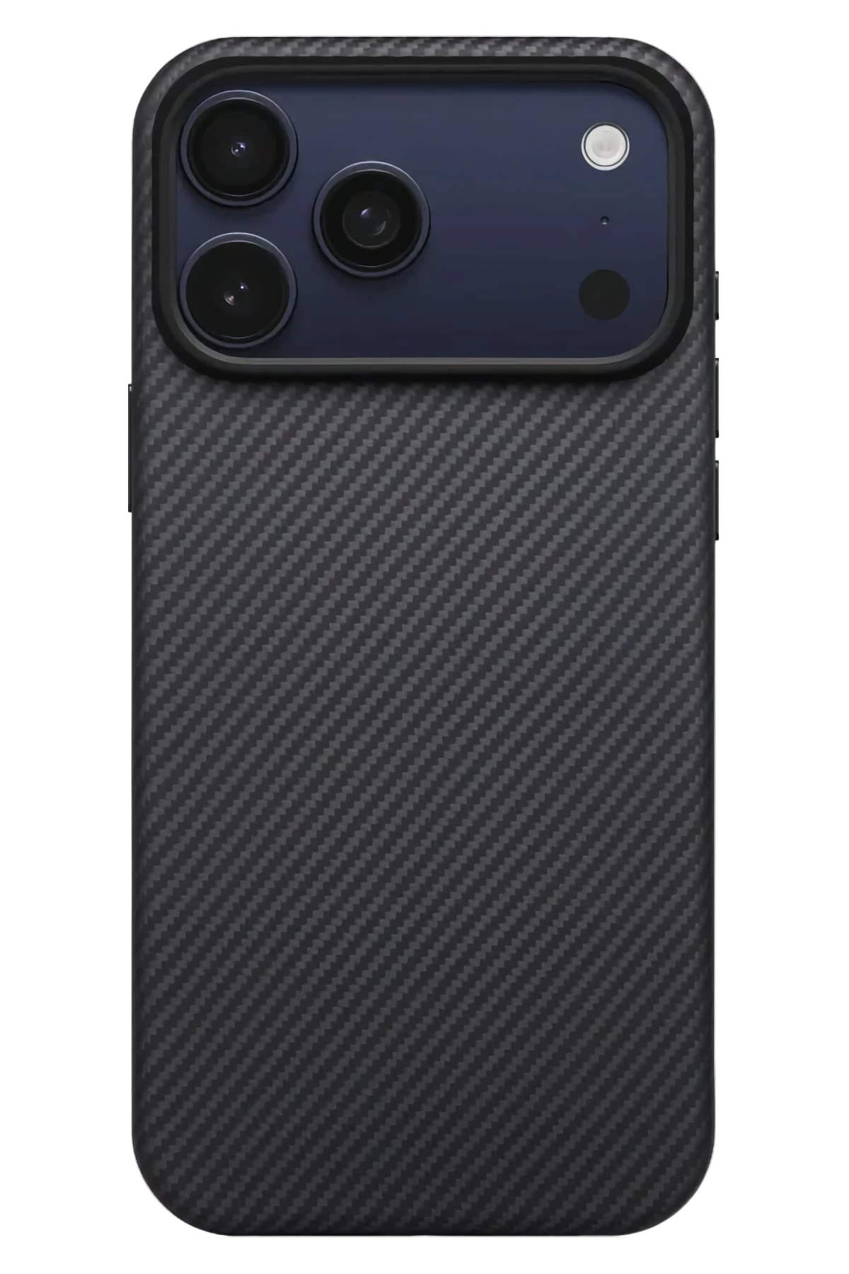 Pitaka Military-Grade iPhone 17 Pro Max MagSafe Uyumlu Aramid Fiber Kılıf Black