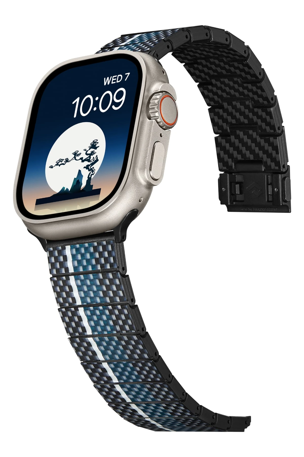 Apple Watch Karbon Fiber Kordon Moon