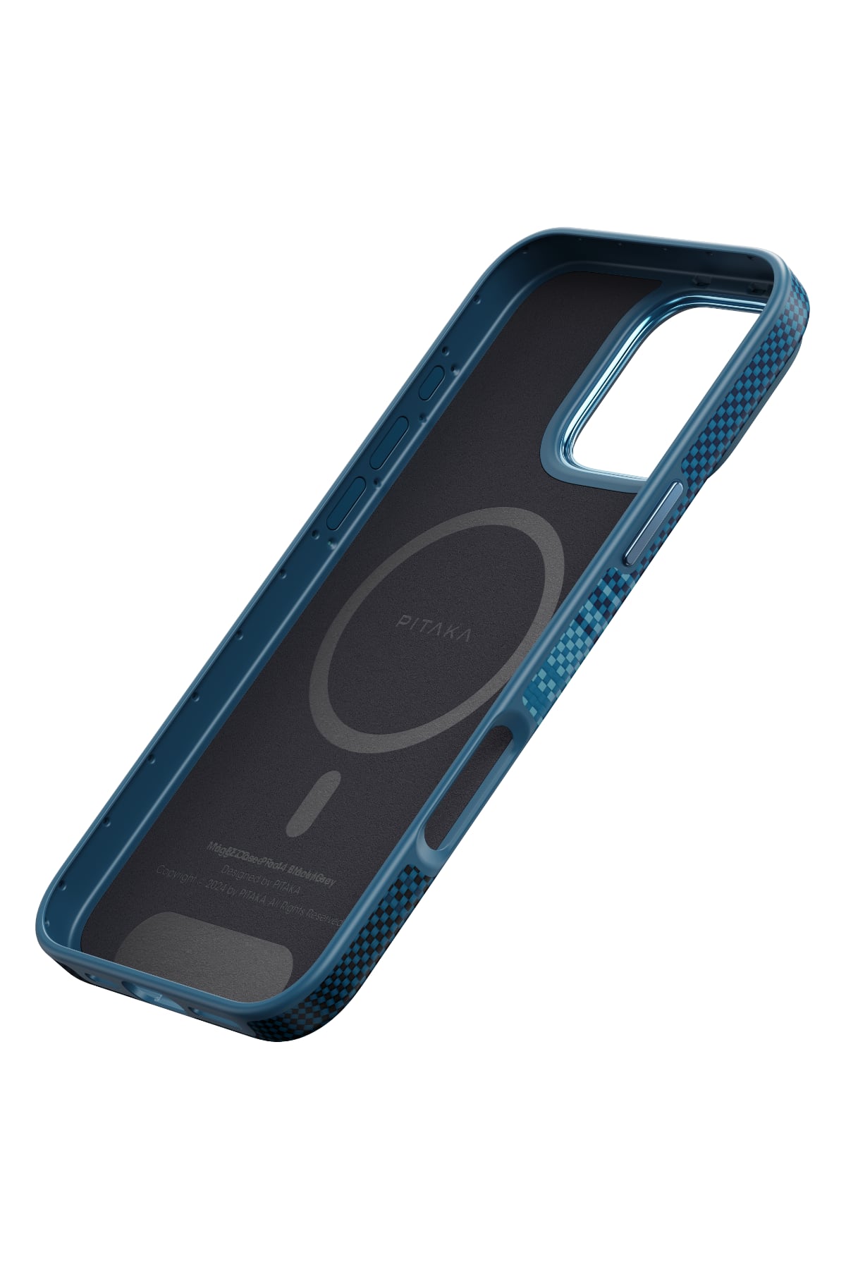 Pitaka Military-Grade iPhone 16 Pro Max MagSafe Uyumlu Aramid Fiber Kılıf Moonrise