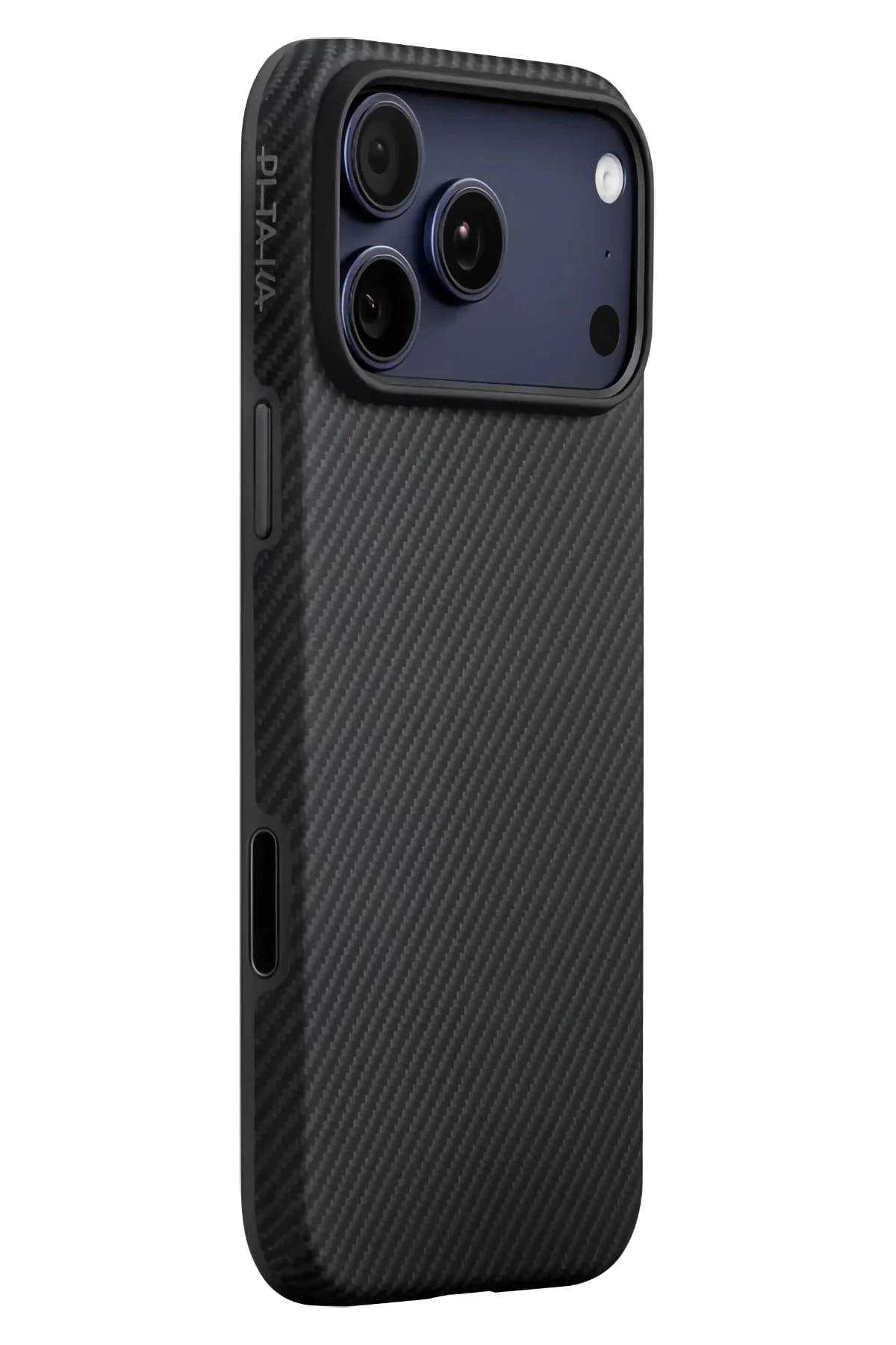 Pitaka Military-Grade iPhone 17 Pro Max MagSafe Uyumlu Aramid Fiber Kılıf Black