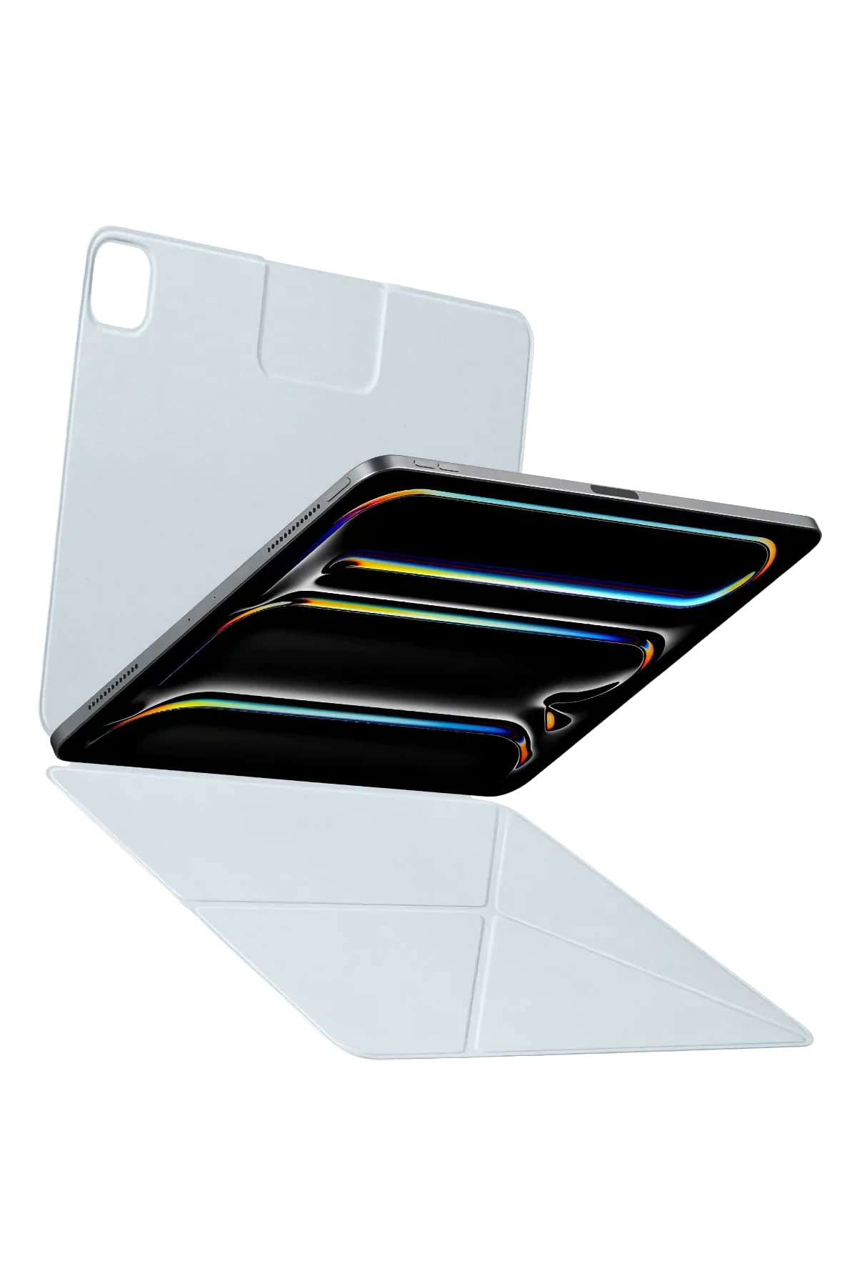 Pitaka iPad Pro M4 13" MagEZ Folio 2 Kalem Bölmeli Standlı Kılıf Açık Mavi