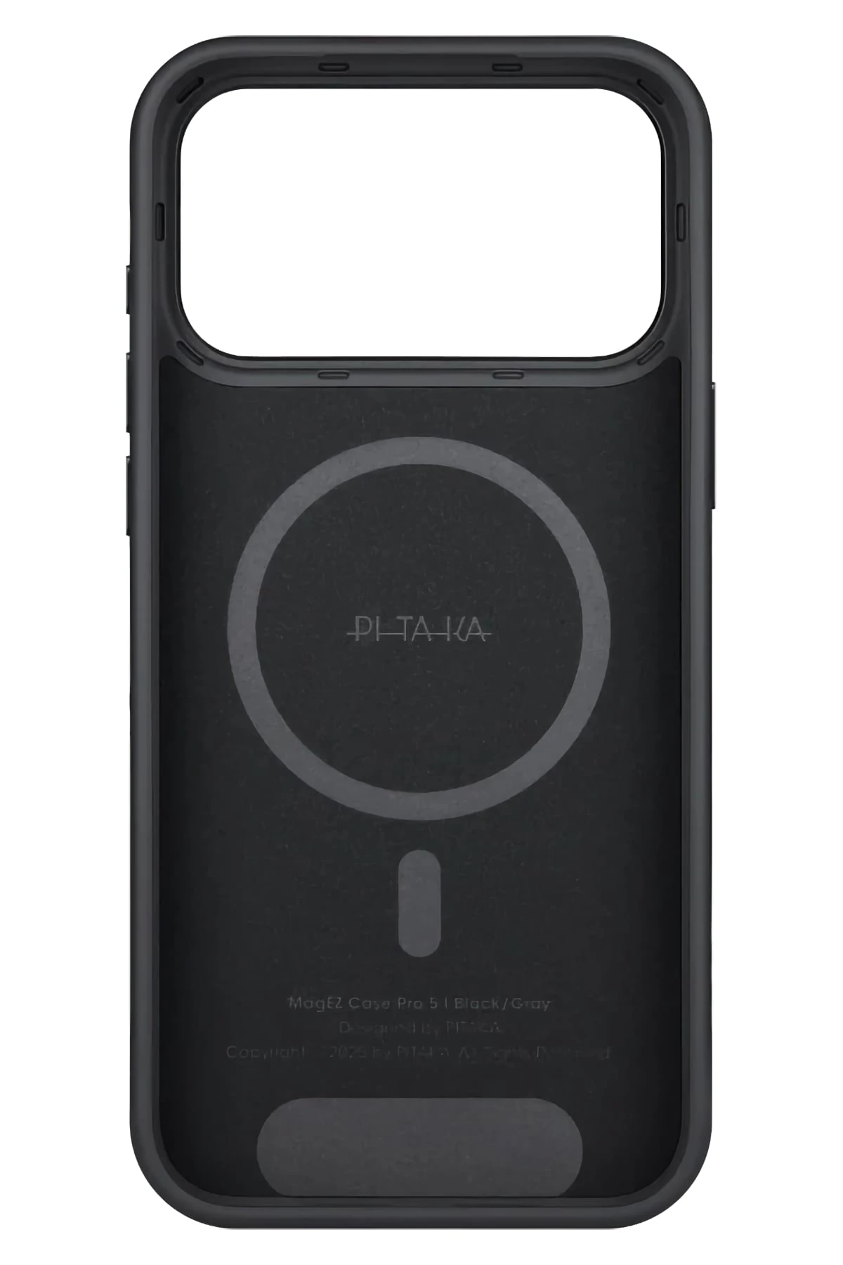 Pitaka Military-Grade iPhone 17 Pro Max MagSafe Uyumlu Aramid Fiber Kılıf Black