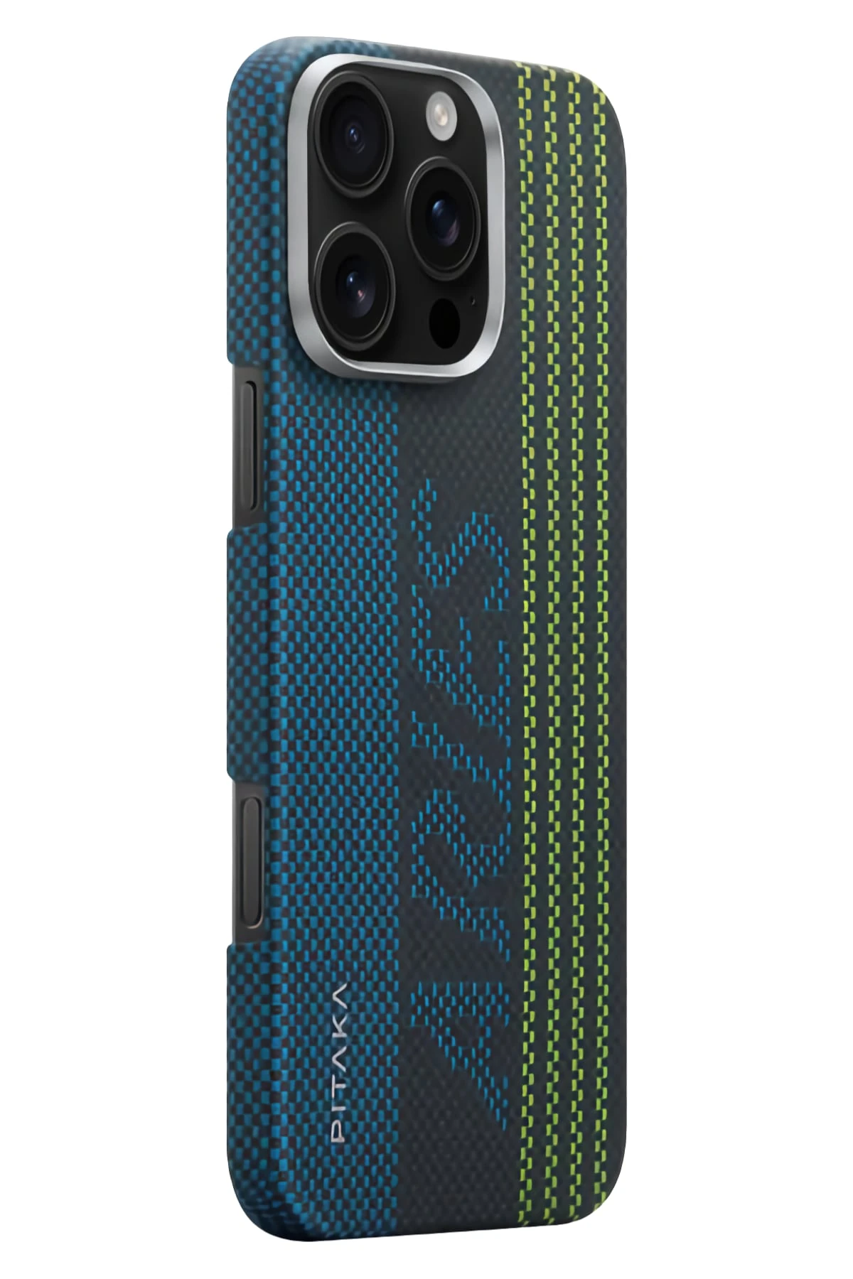 Pitaka Tactile Woven iPhone 16 Pro Max MagSafe Uyumlu Kılıf Credit Card