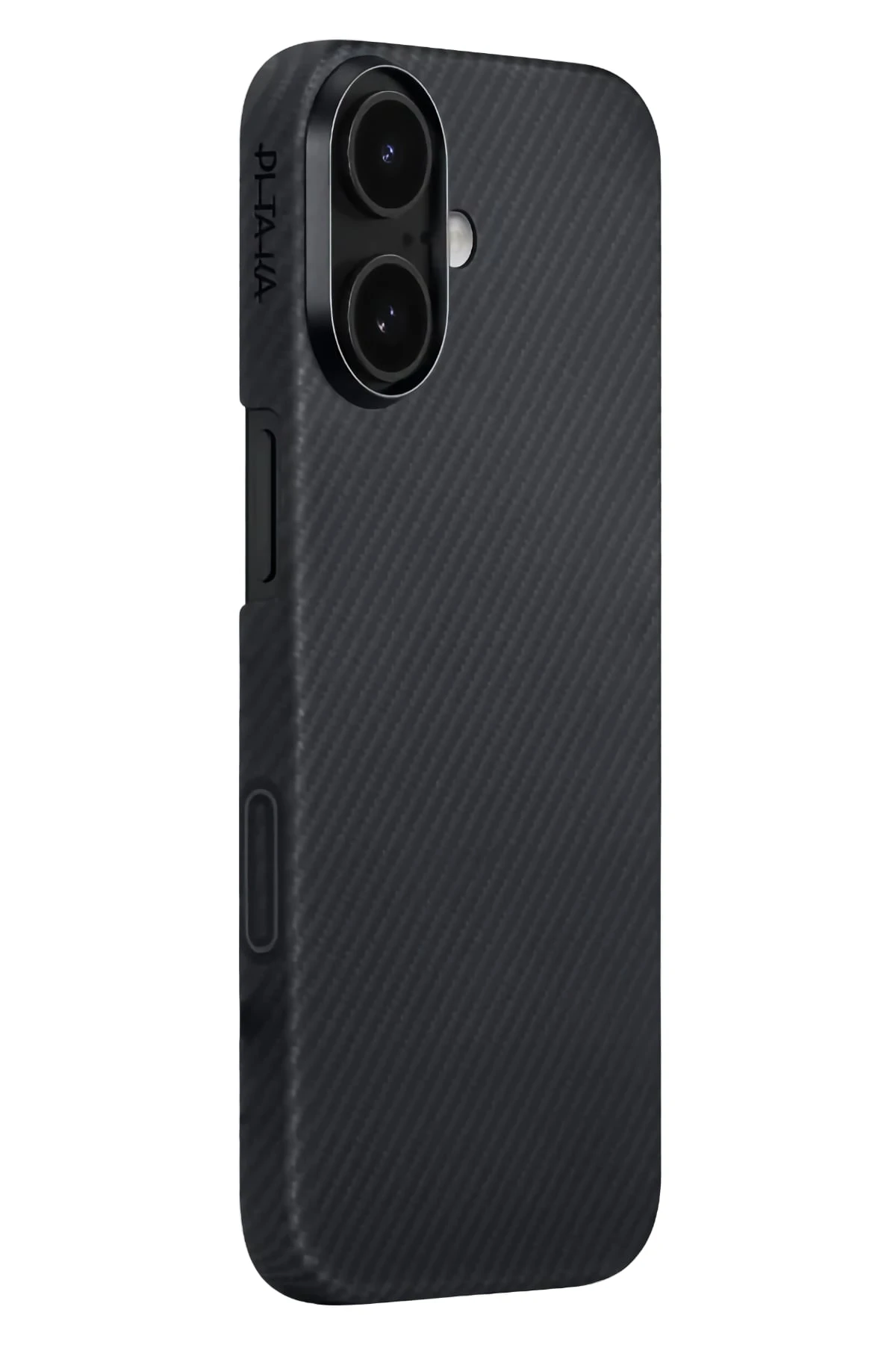 Pitaka Tactile Woven iPhone 17 MagSafe Uyumlu Kılıf Black Gray