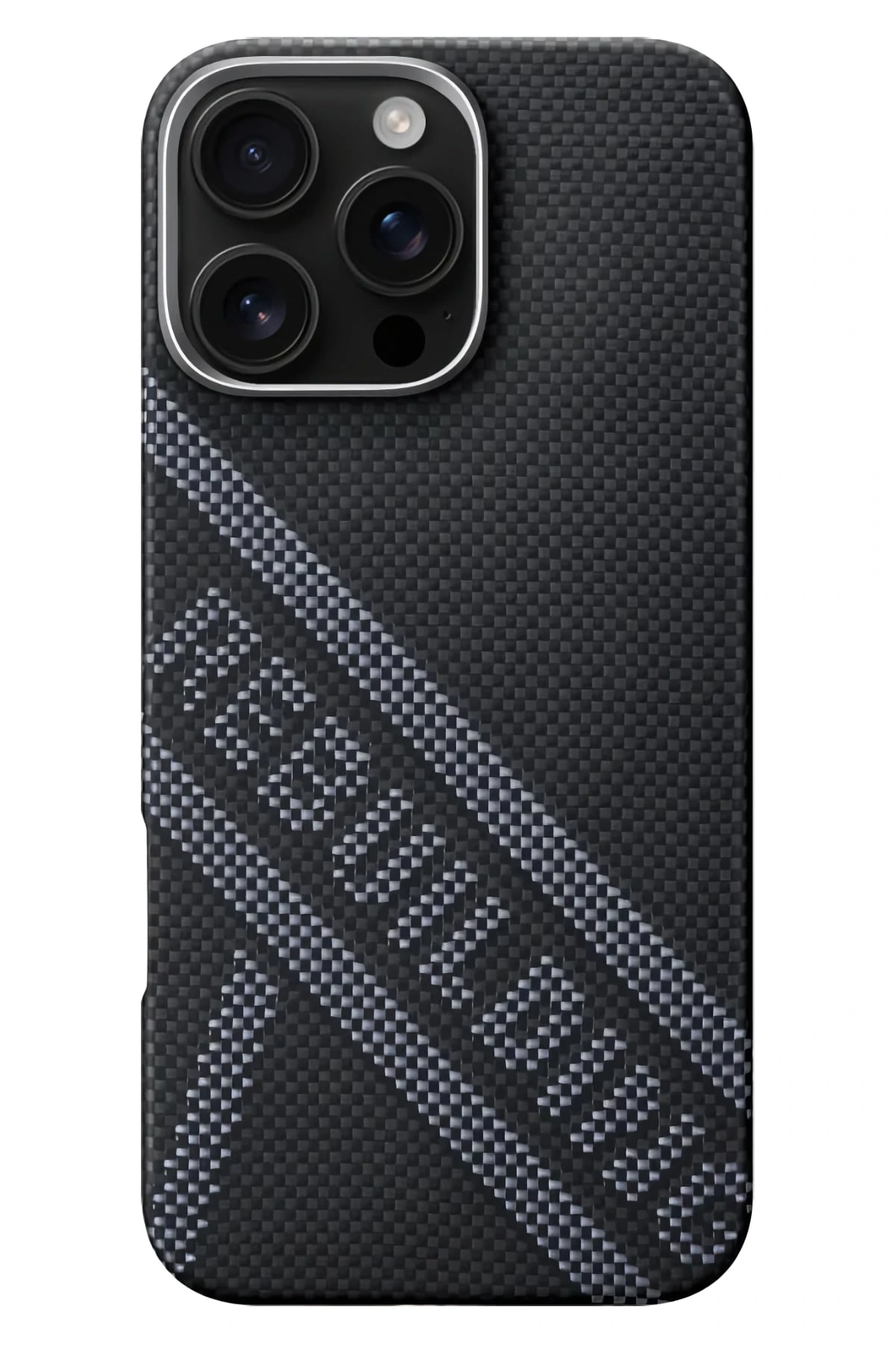 Pitaka Rebuilding iPhone 16 Pro Max MagSafe Uyumlu Aramid Fiber Kılıf Siyah