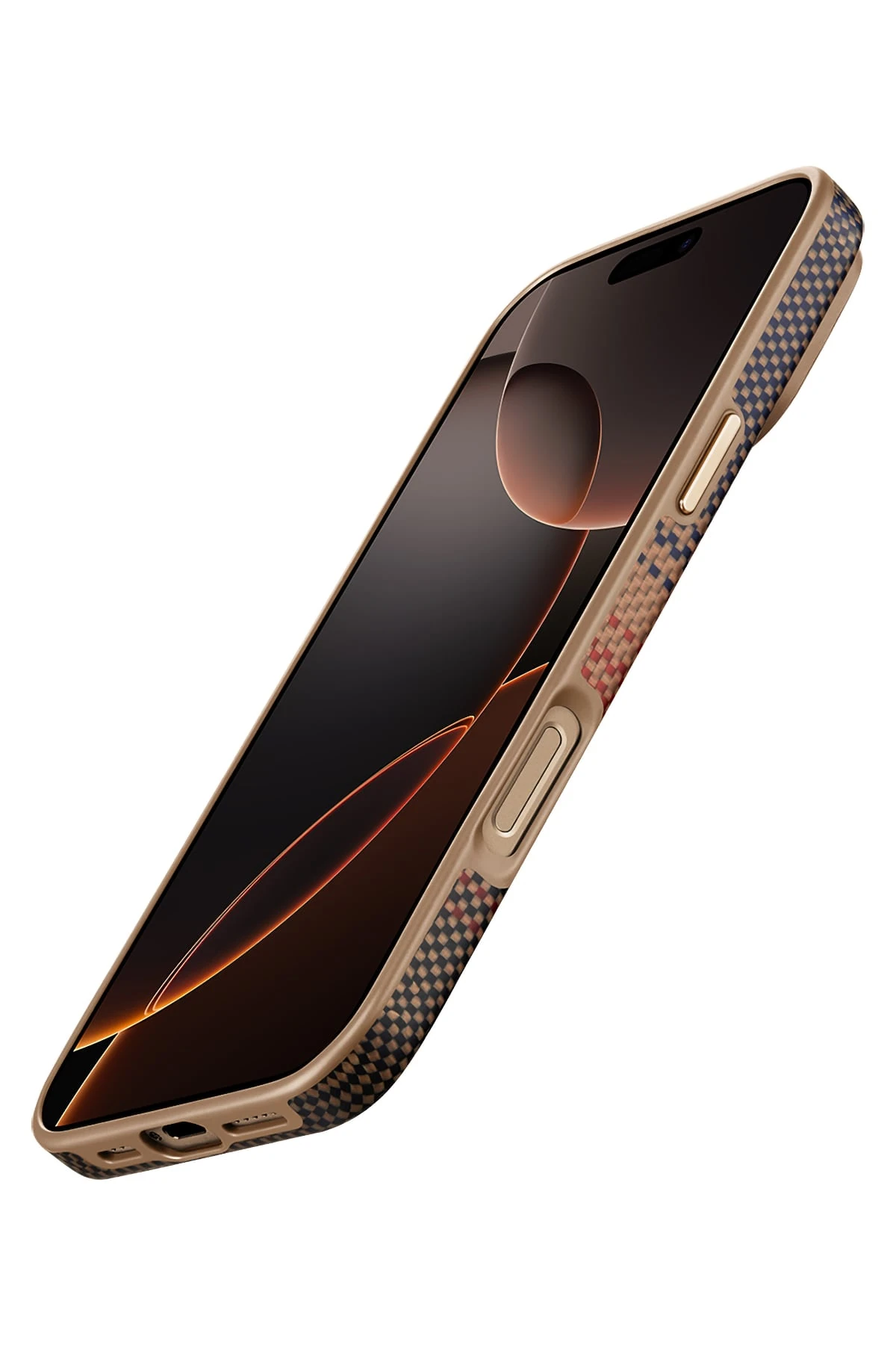 Pitaka Military-Grade iPhone 16 Pro Max MagSafe Uyumlu Aramid Fiber Kılıf Sunset