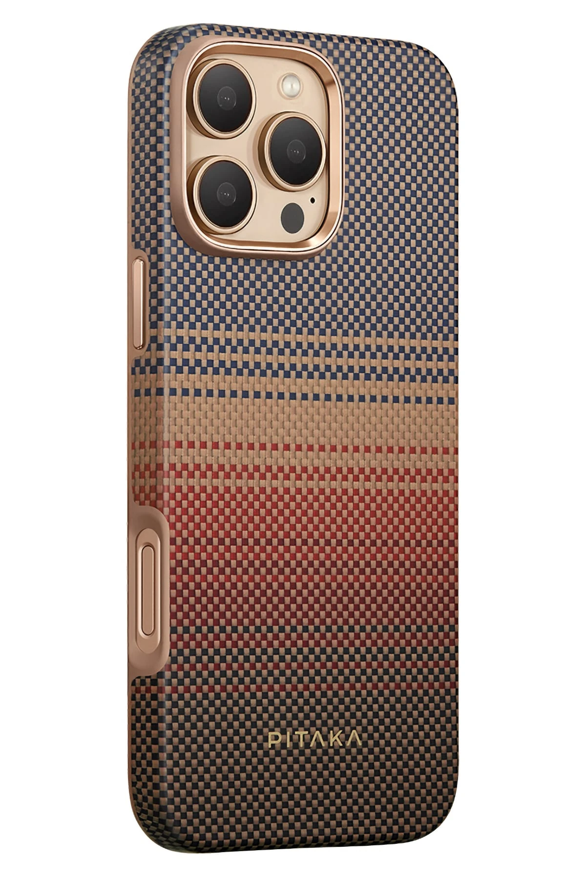 Pitaka Military-Grade iPhone 16 Pro Max MagSafe Uyumlu Aramid Fiber Kılıf Sunset