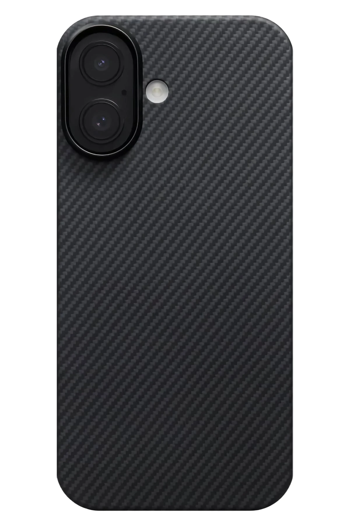 Pitaka Tactile Woven iPhone 17 MagSafe Uyumlu Kılıf Black Gray