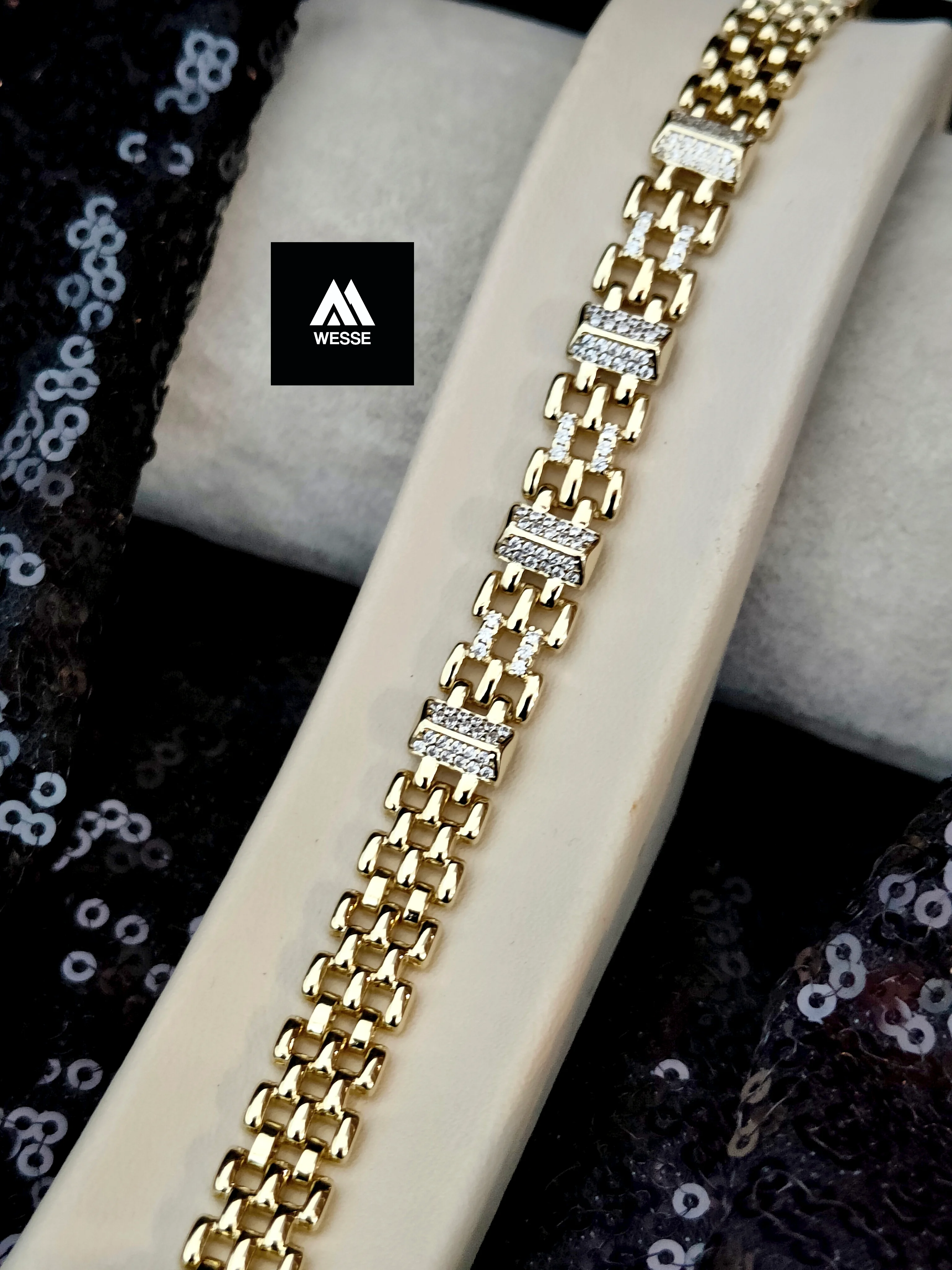 Xuping Vip Seri 14K Altın Renk Bileklik