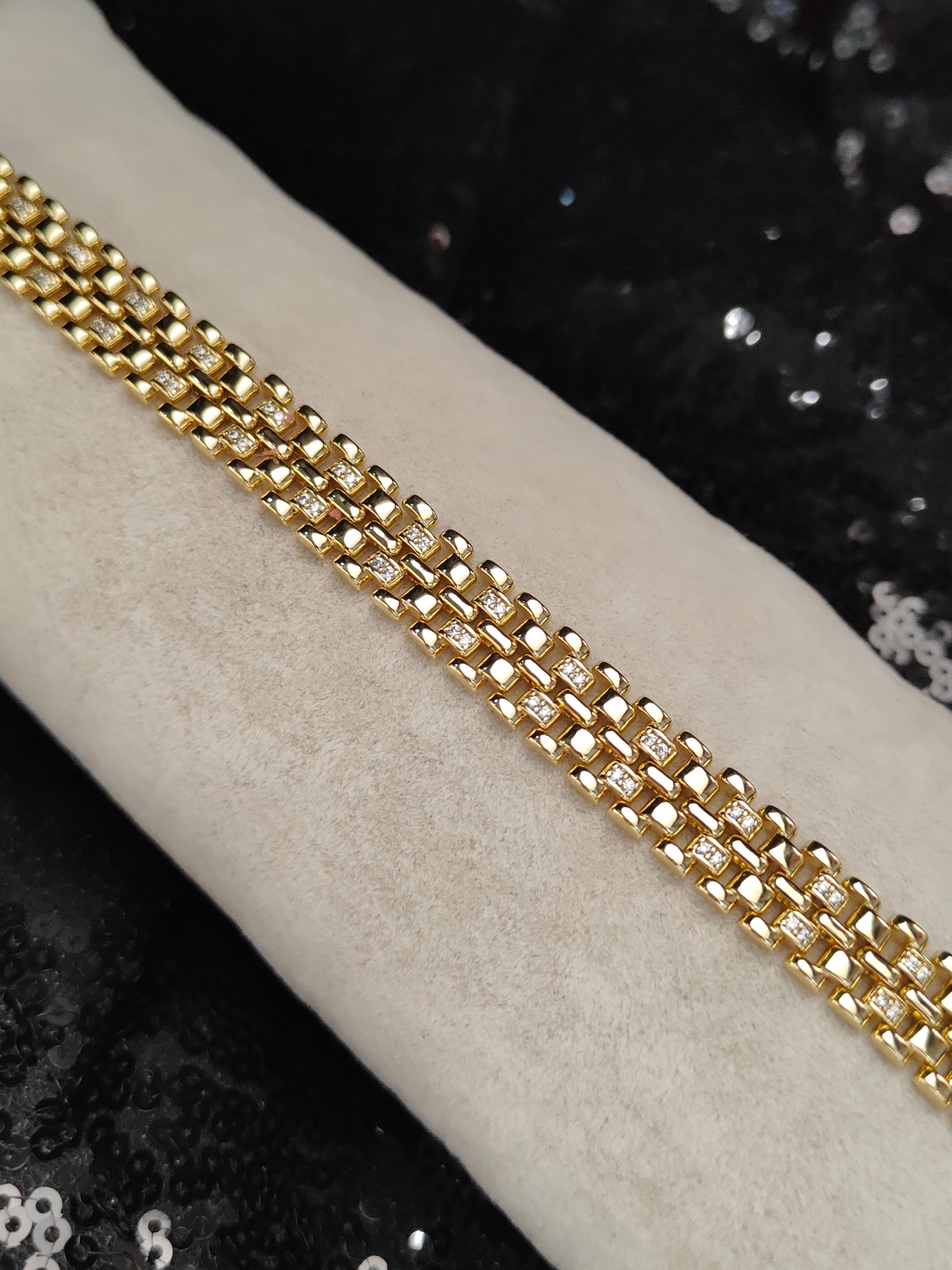 Vip Seri Xuping Bileklik - Gold - 8