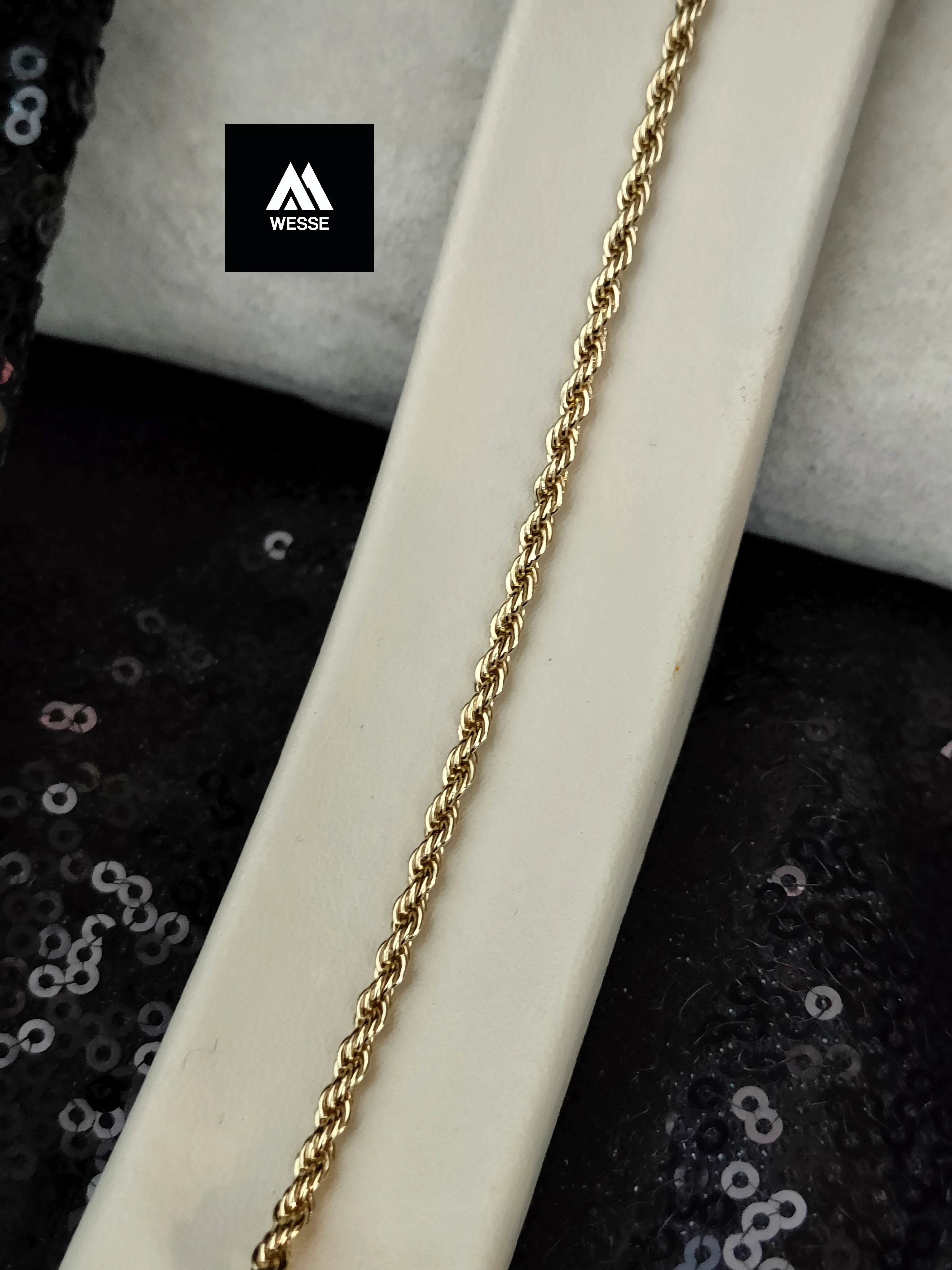 Xuping Vip Seri 14K Altın Renk Bileklik - 15