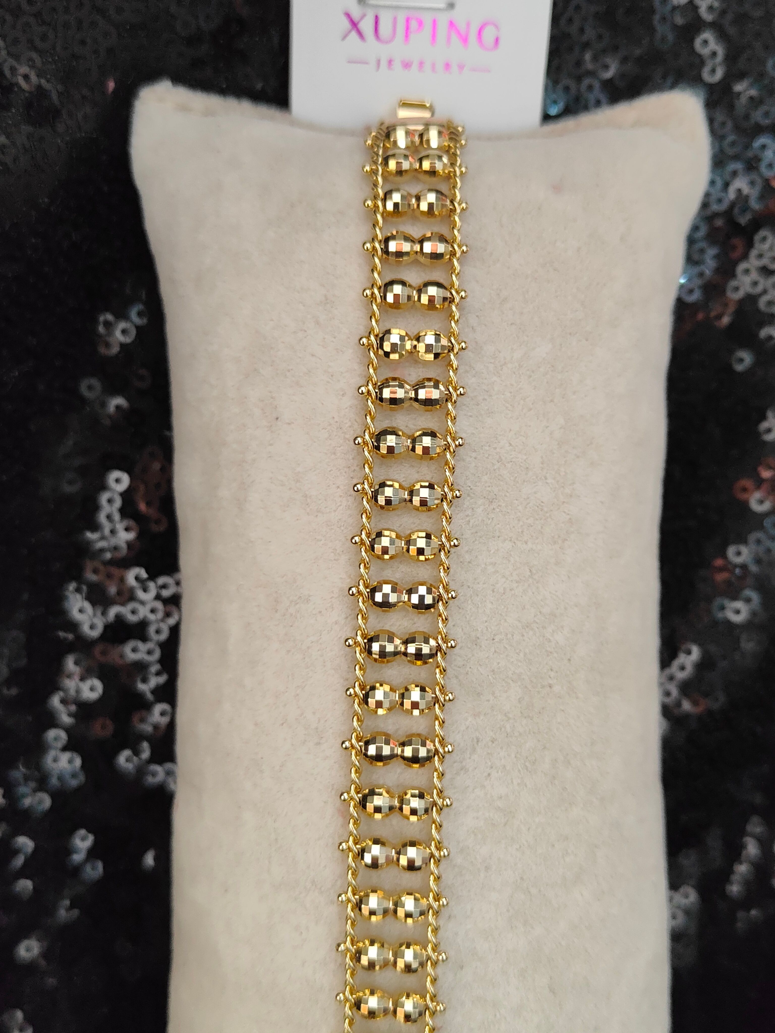 Vip Seri Xuping Bileklik - Gold - 10