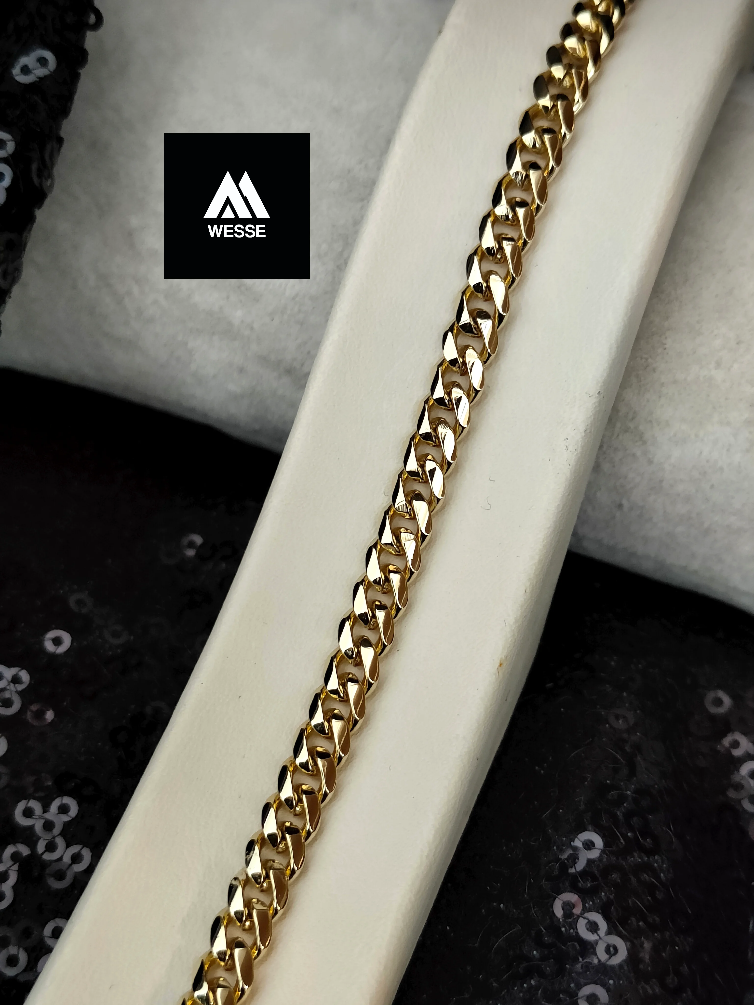 Xuping Vip Seri 14K Altın Renk Bileklik - 8