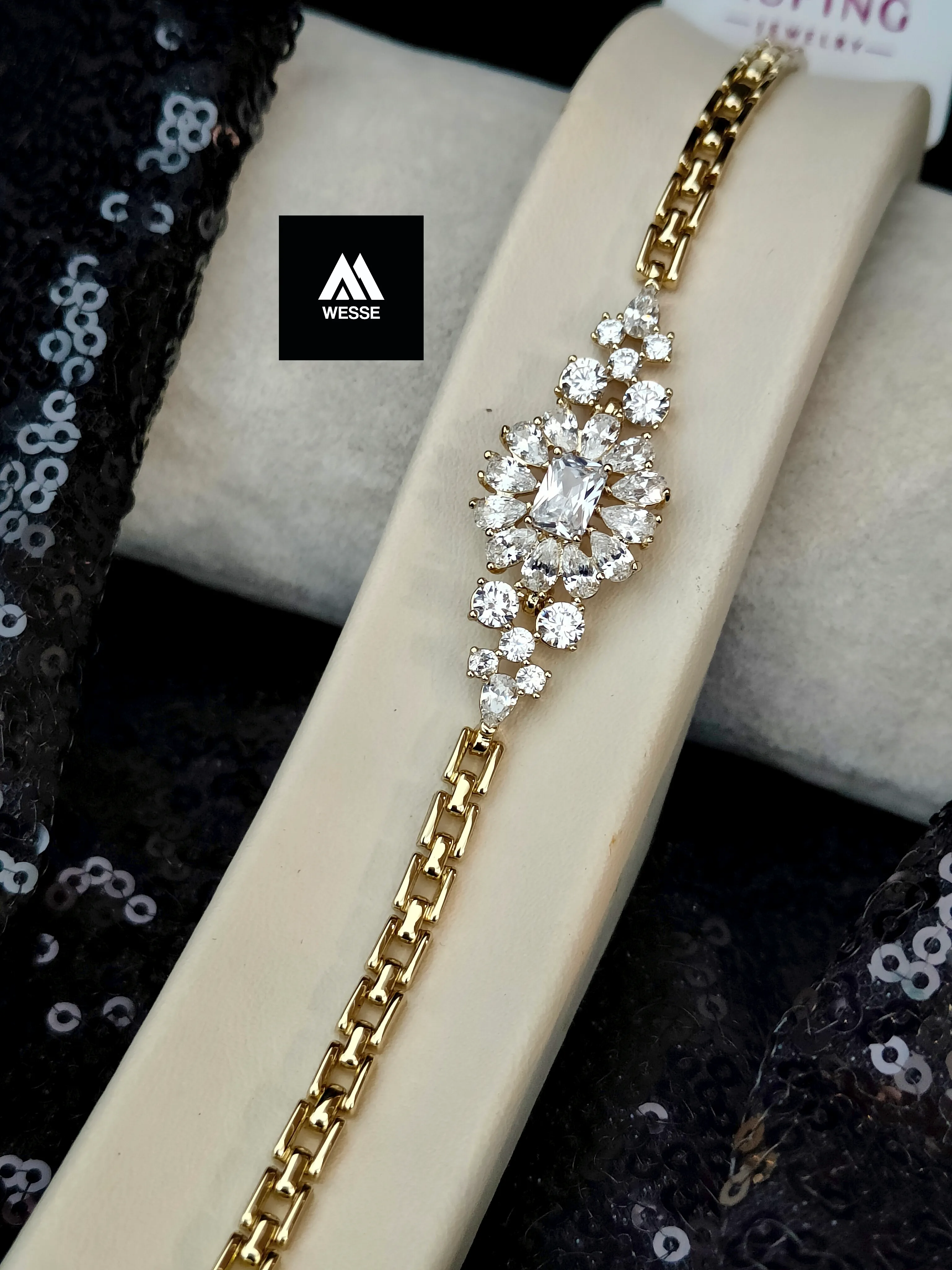 Xuping Vip Seri 14K Altın Renk Bileklik