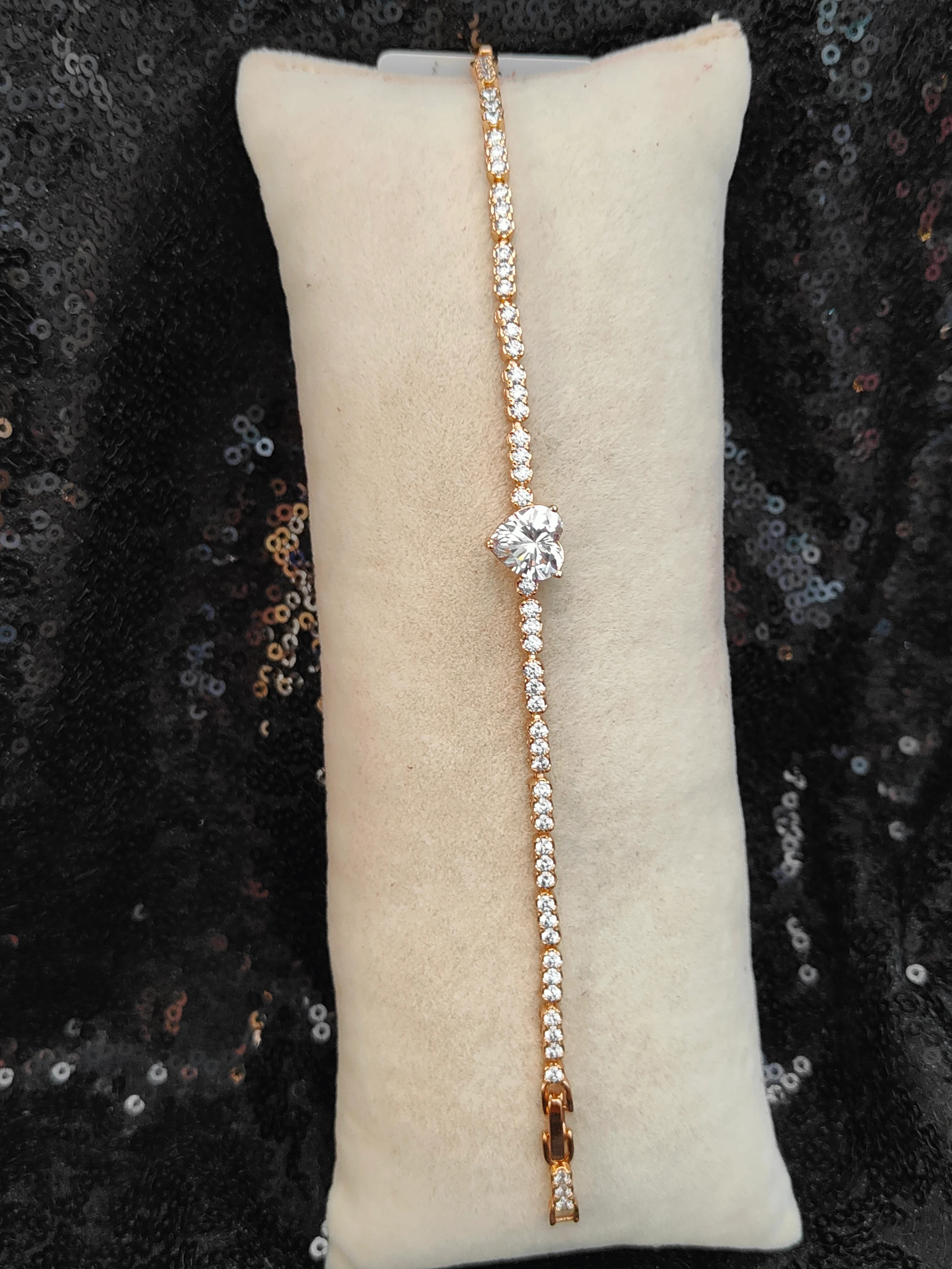 Vip Seri Xuping Bileklik - Rose Gold