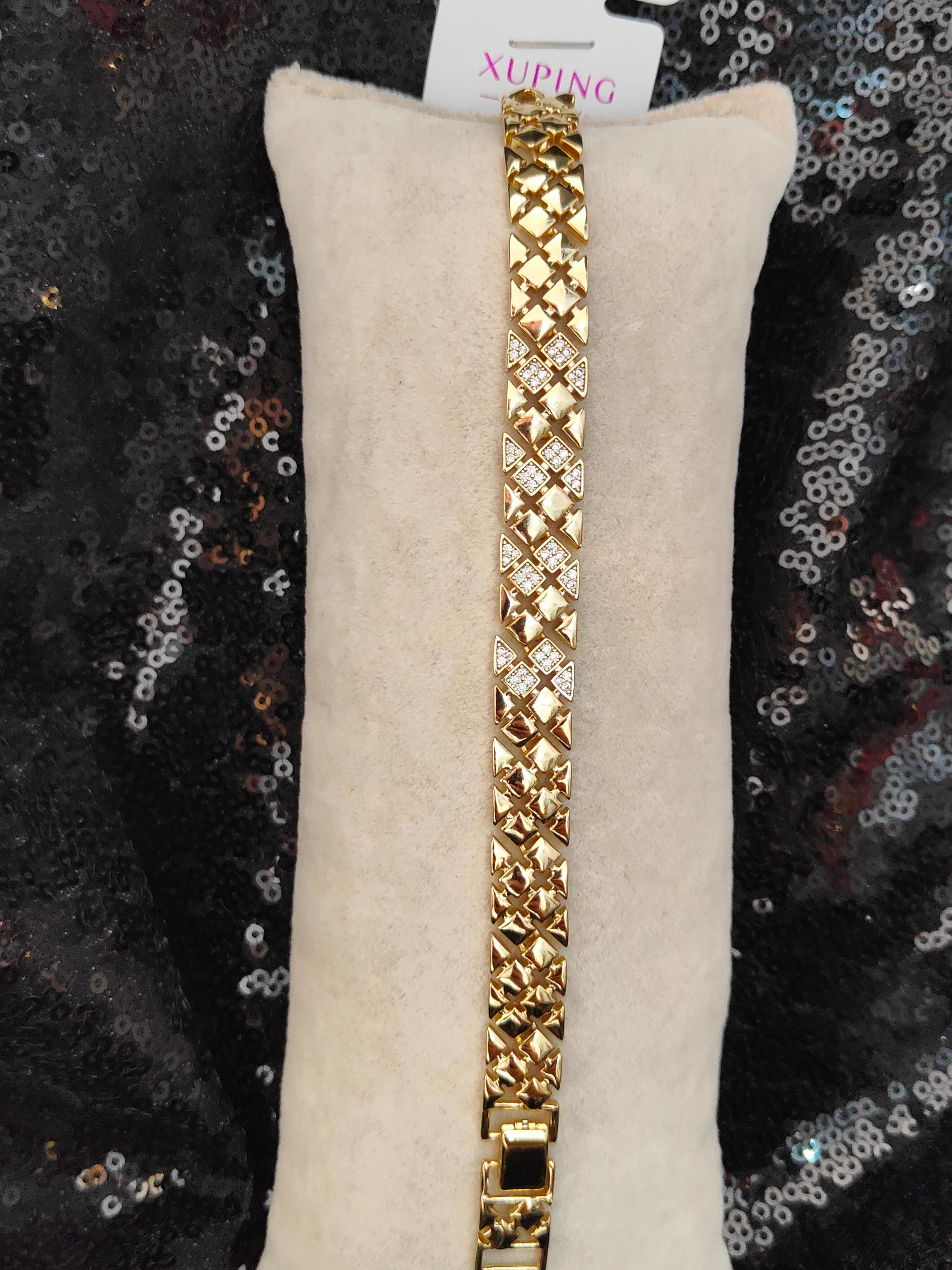 Vip Seri Xuping Bileklik - Gold - 2
