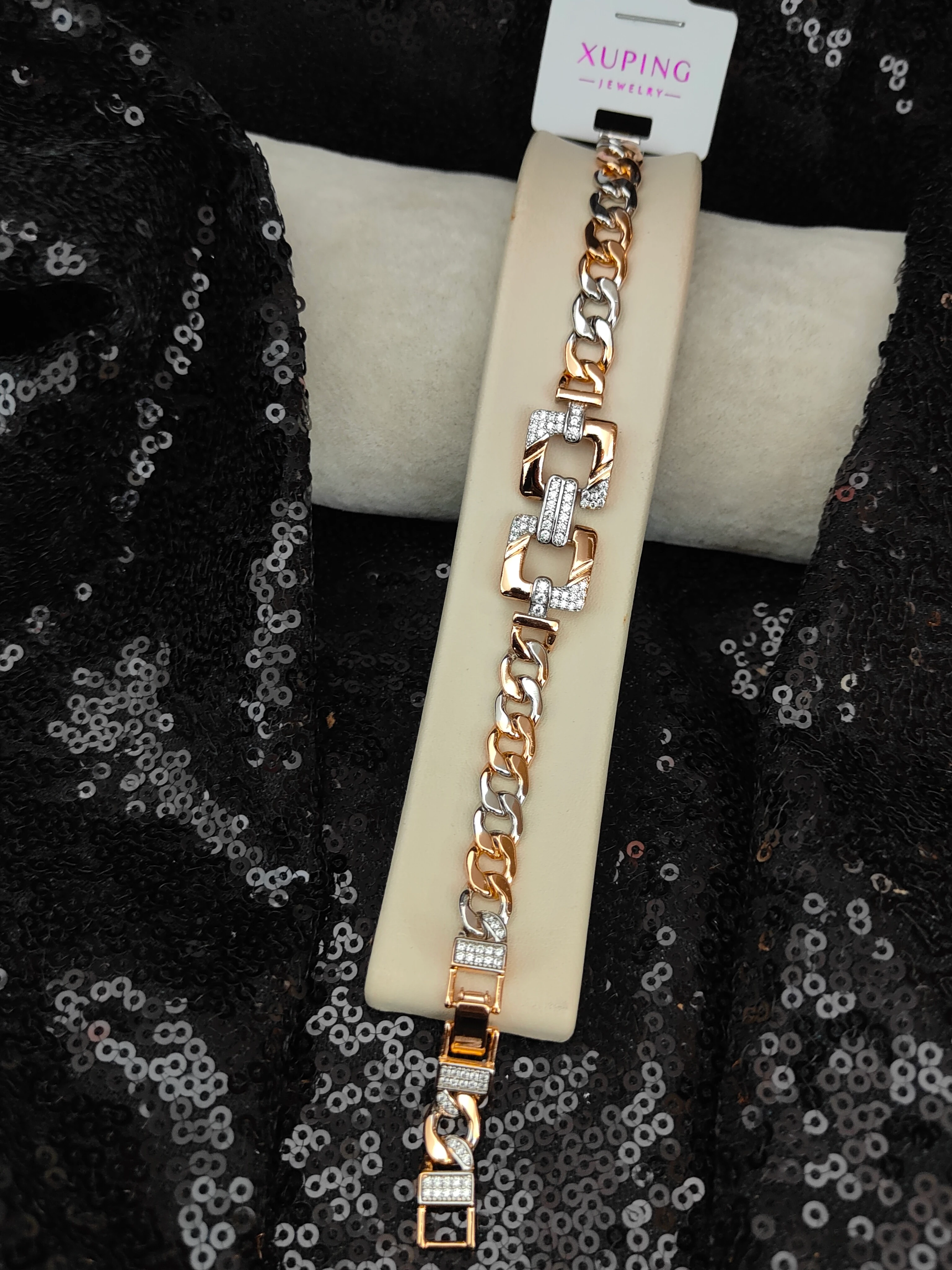 Xuping Vip Seri İki Renk Bileklik