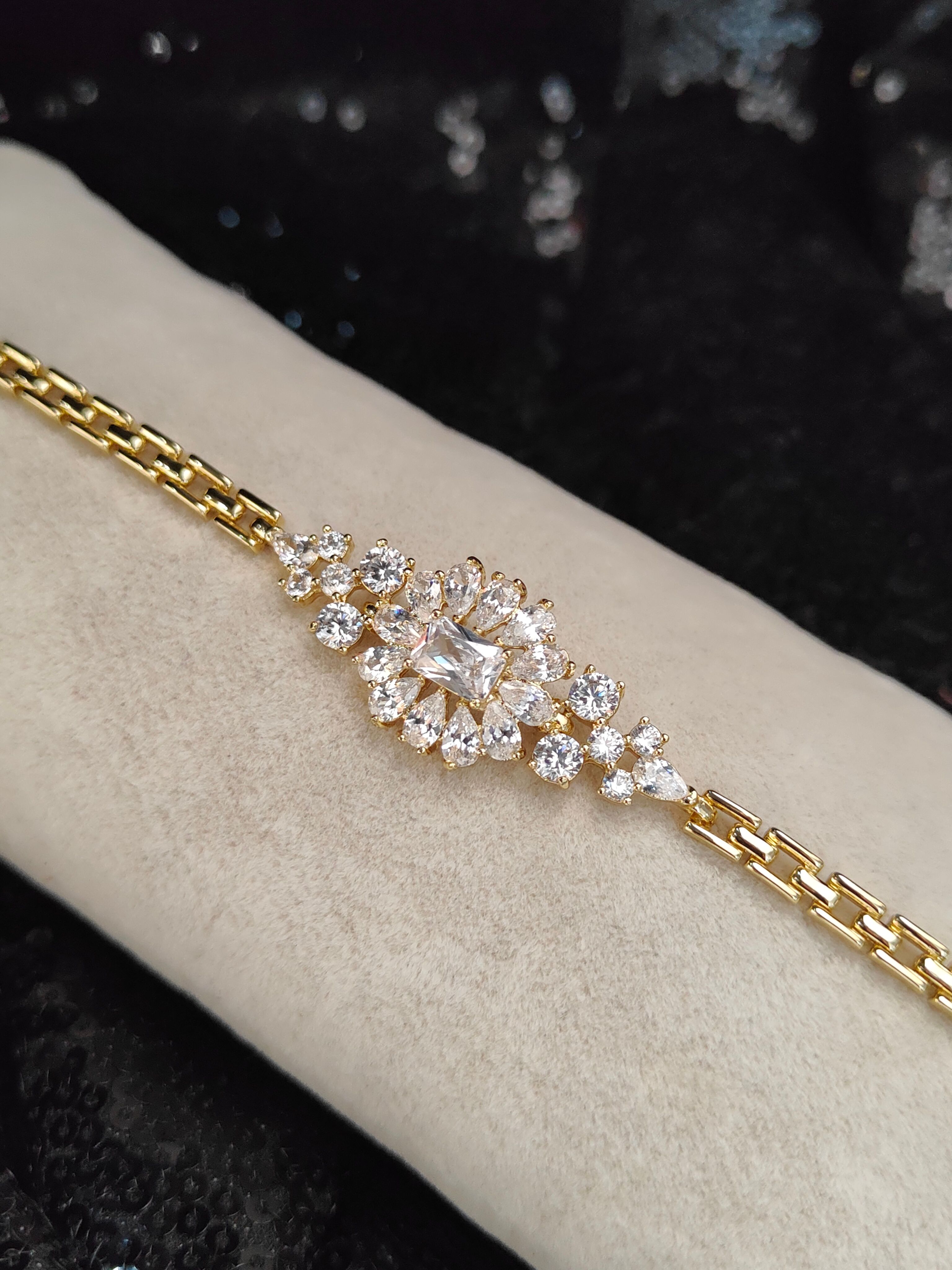 Vip Seri Xuping Bileklik - Gold - 9