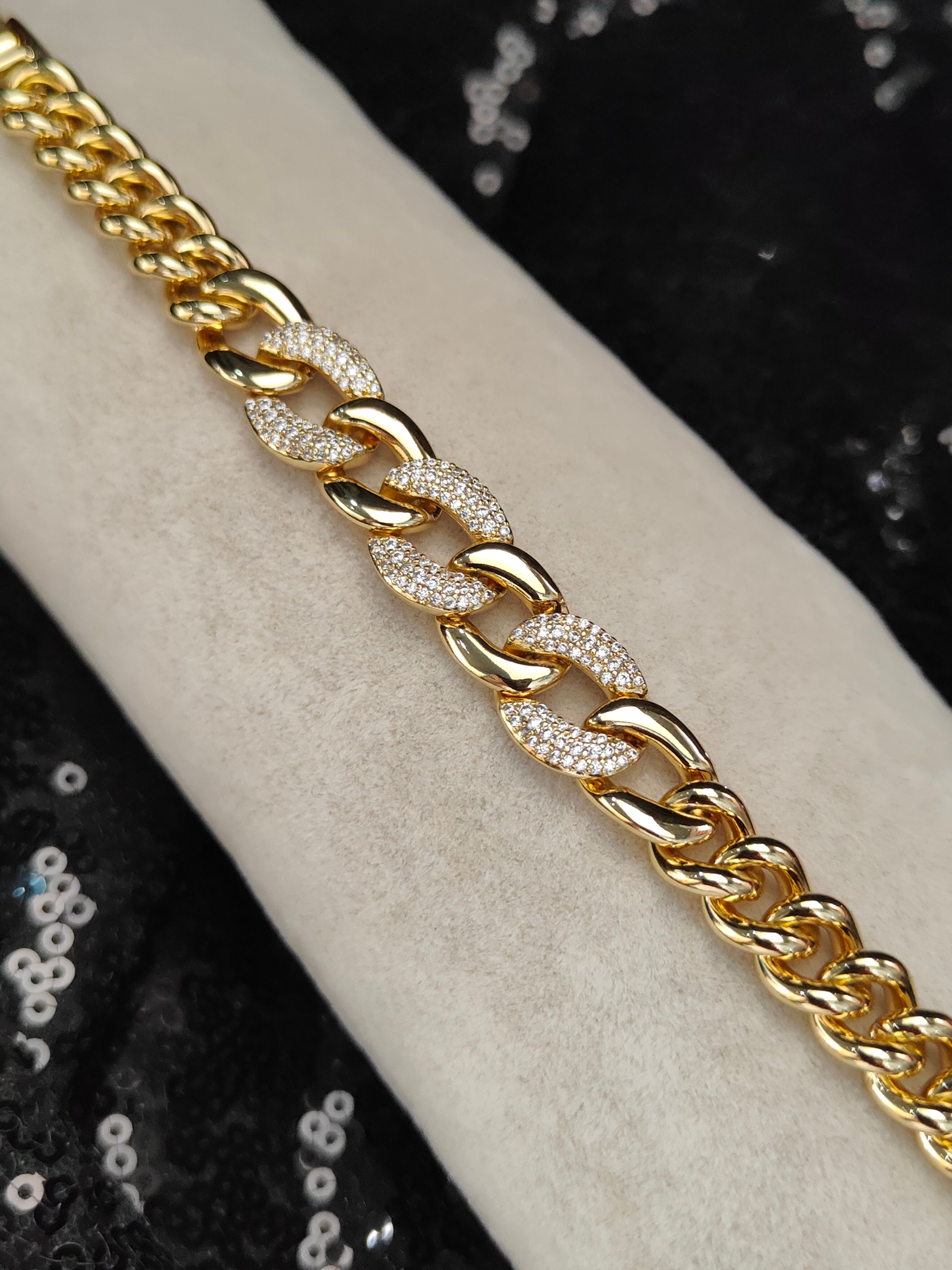 Vip Seri Xuping Bileklik - Gold