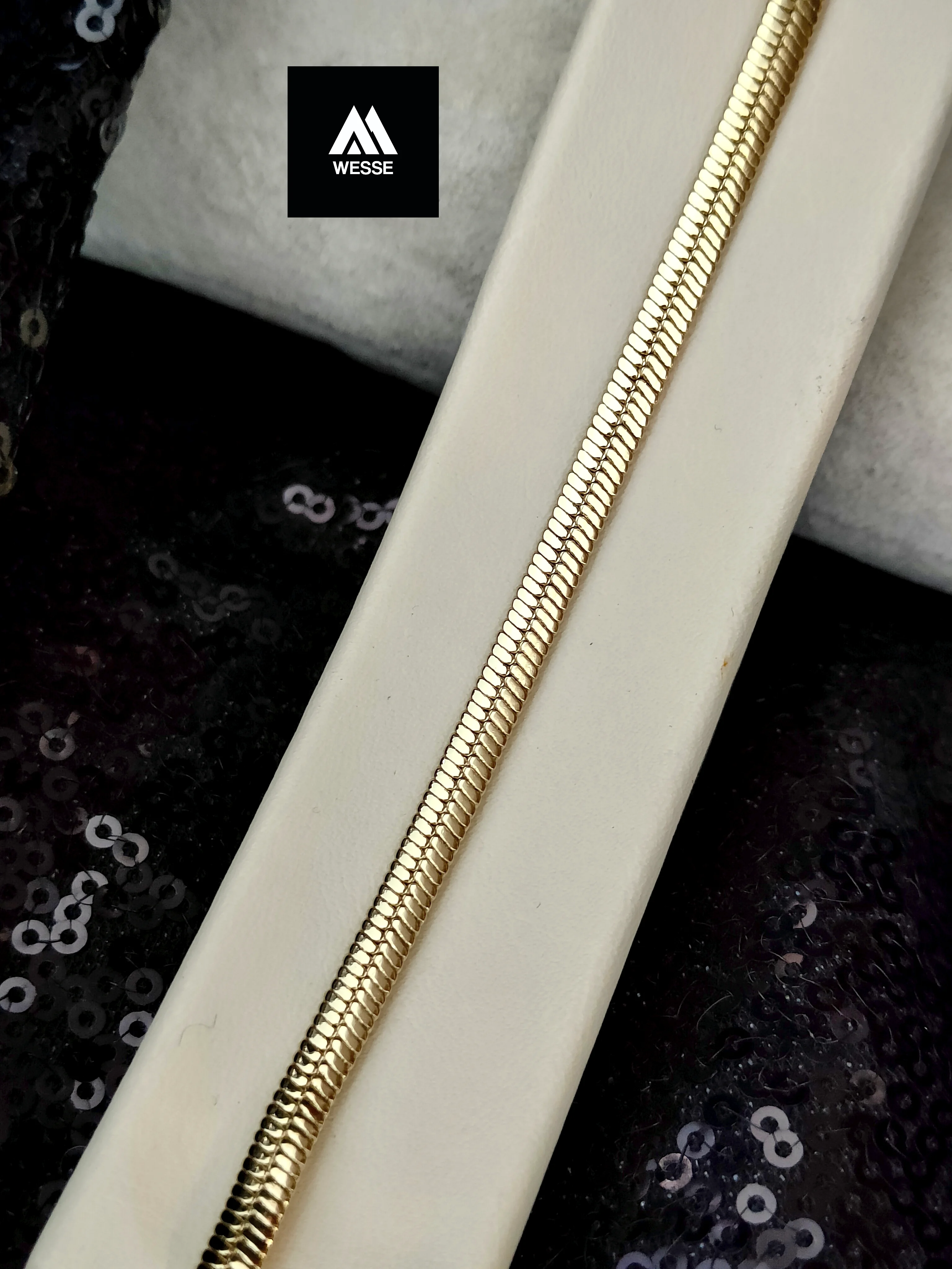 Xuping Vip Seri 14K Altın Renk Bileklik - 9