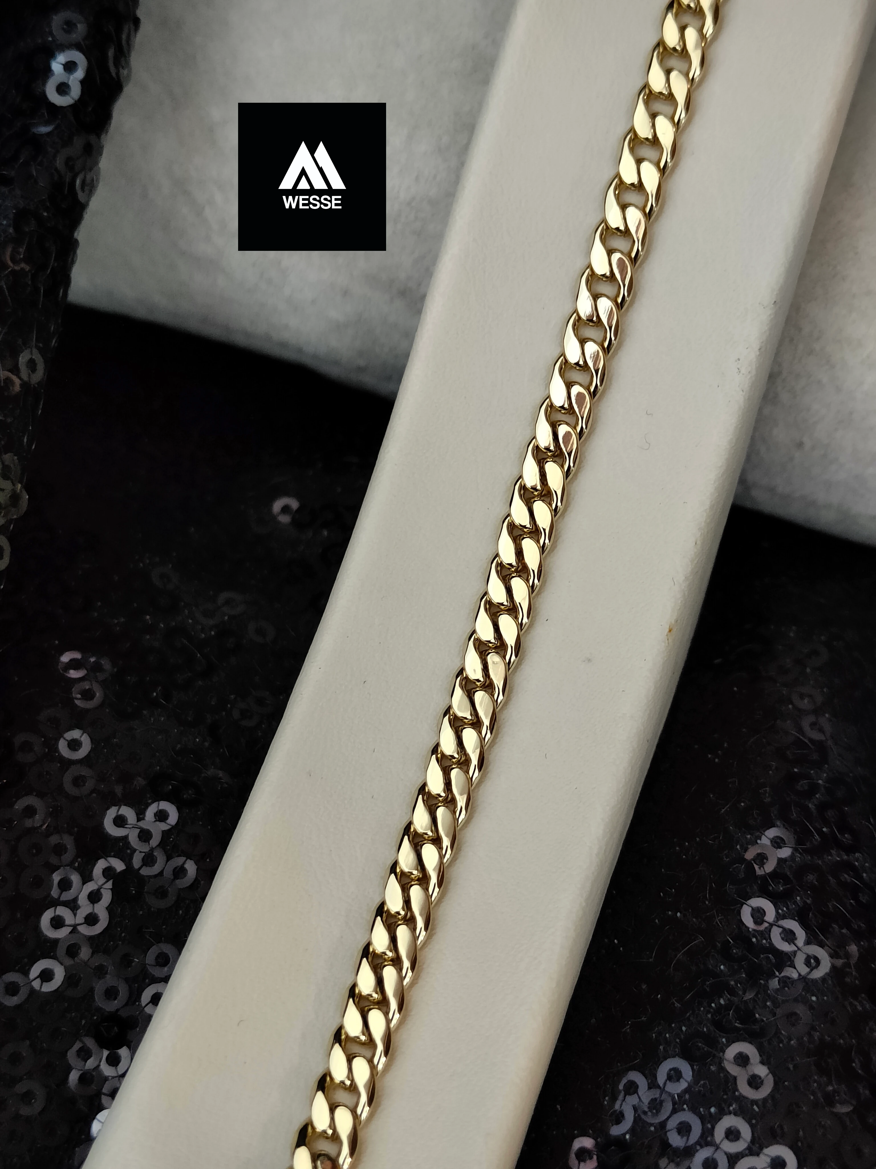 Xuping Vip Seri 14K Altın Renk Bileklik - 10