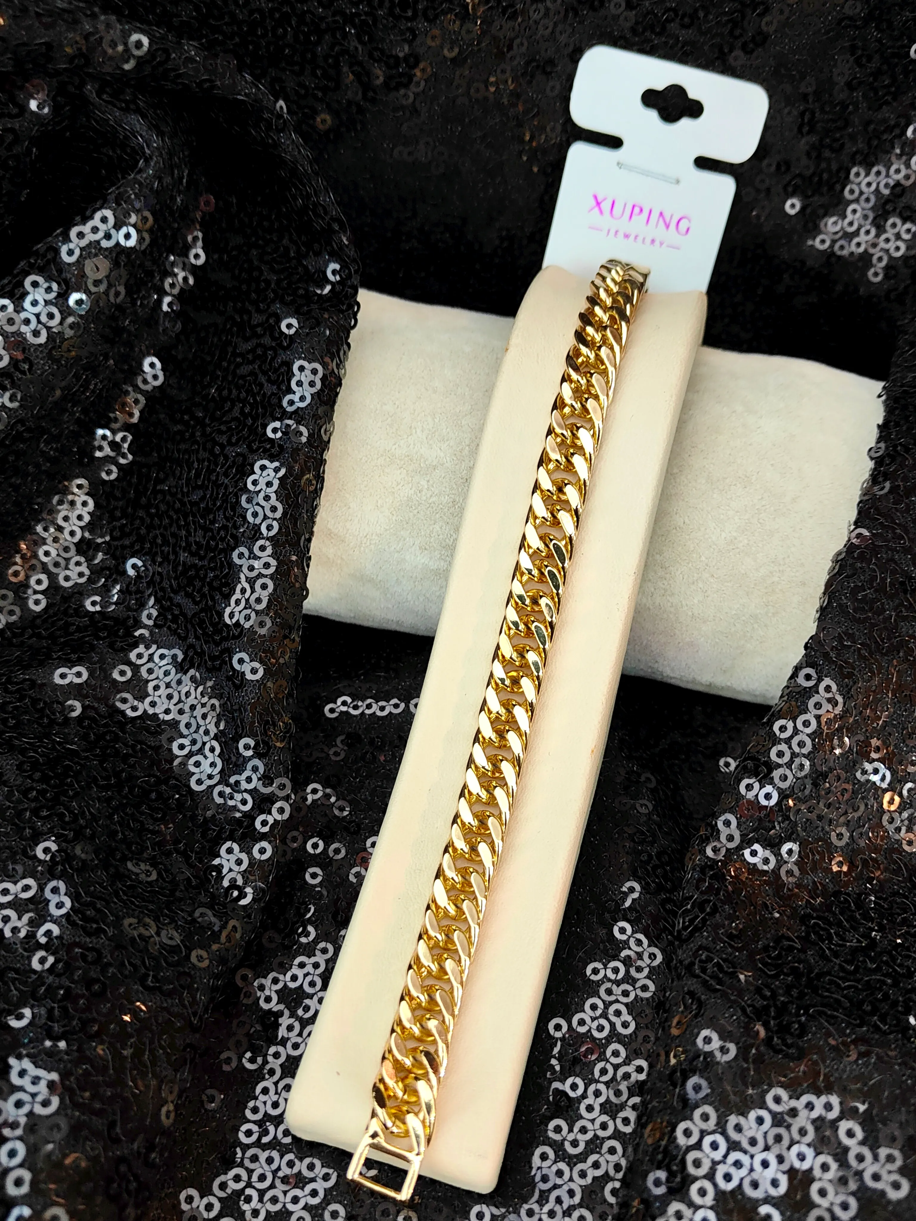 Xuping Vip Seri 14K Altın Renk Bileklik