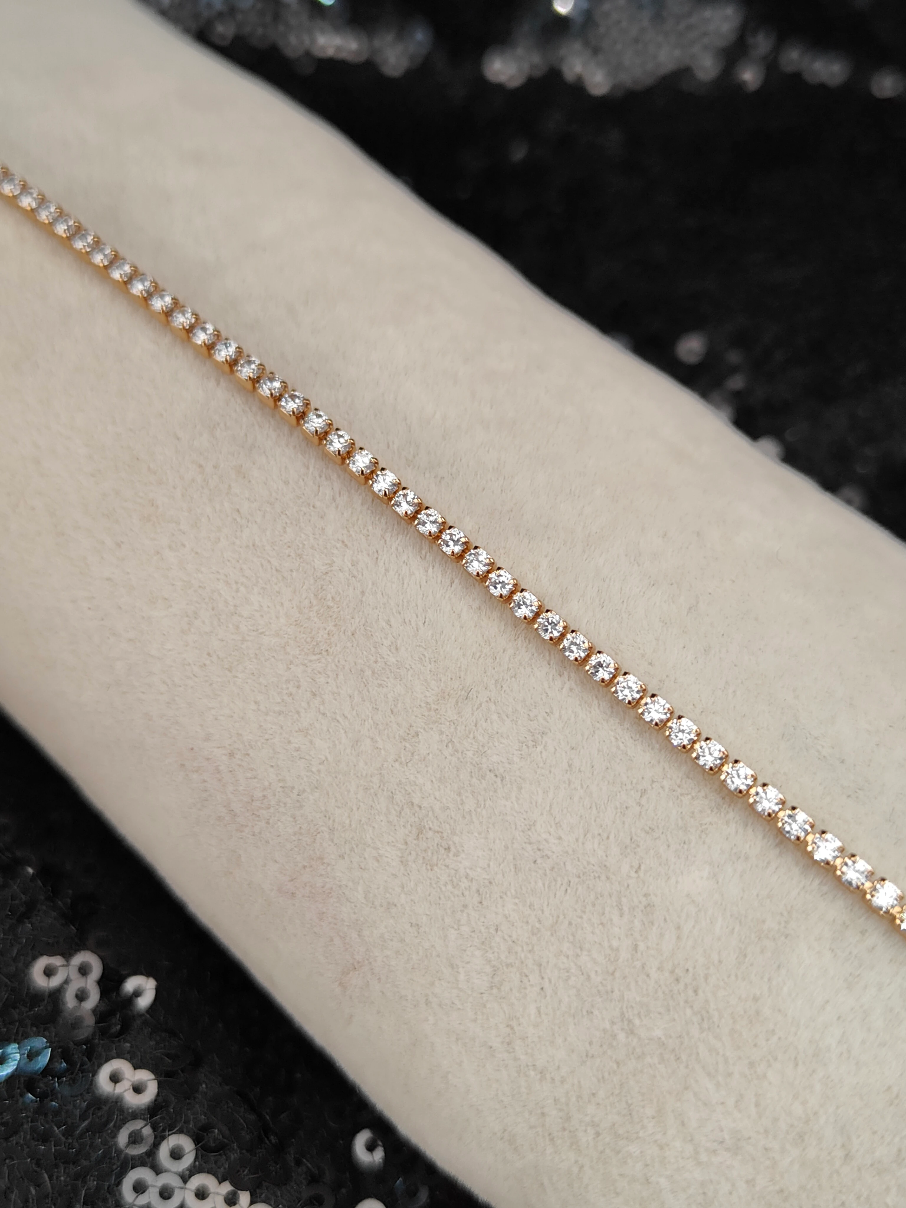 Vip Seri Xuping Bileklik - Rose Gold