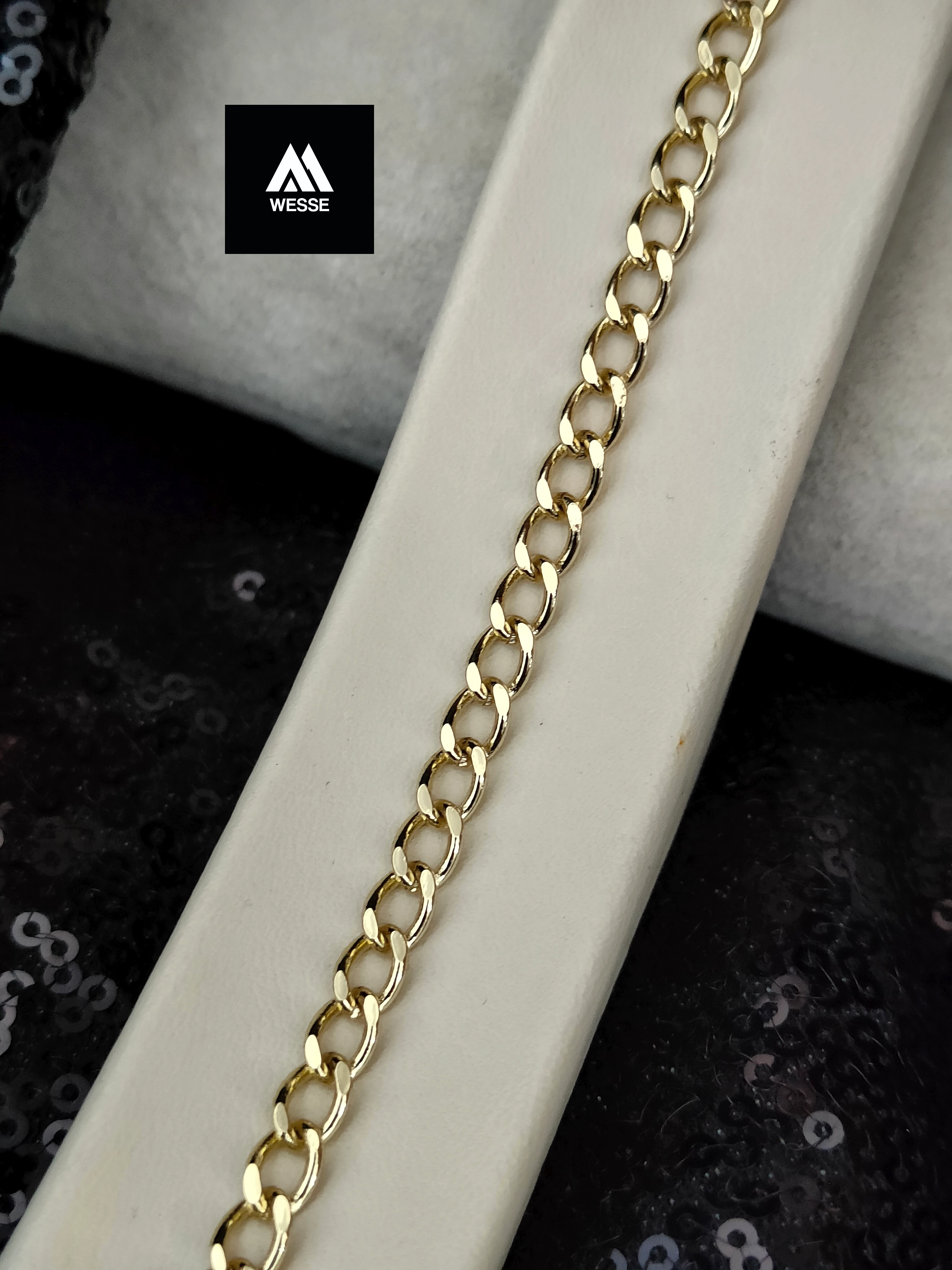 Xuping Vip Seri 14K Altın Renk Bileklik - 5