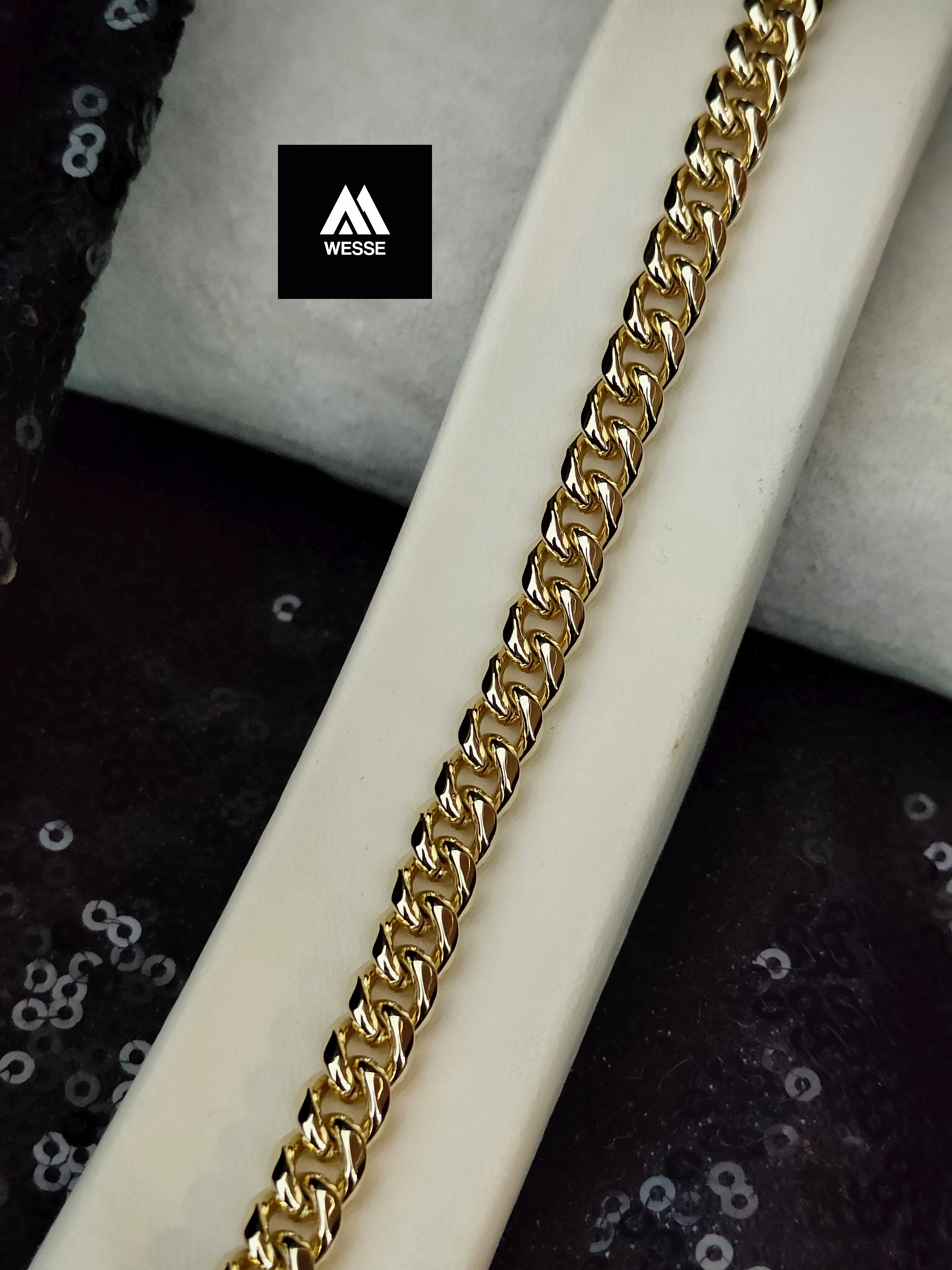 Xuping Vip Seri 14K Altın Renk Bileklik - 5