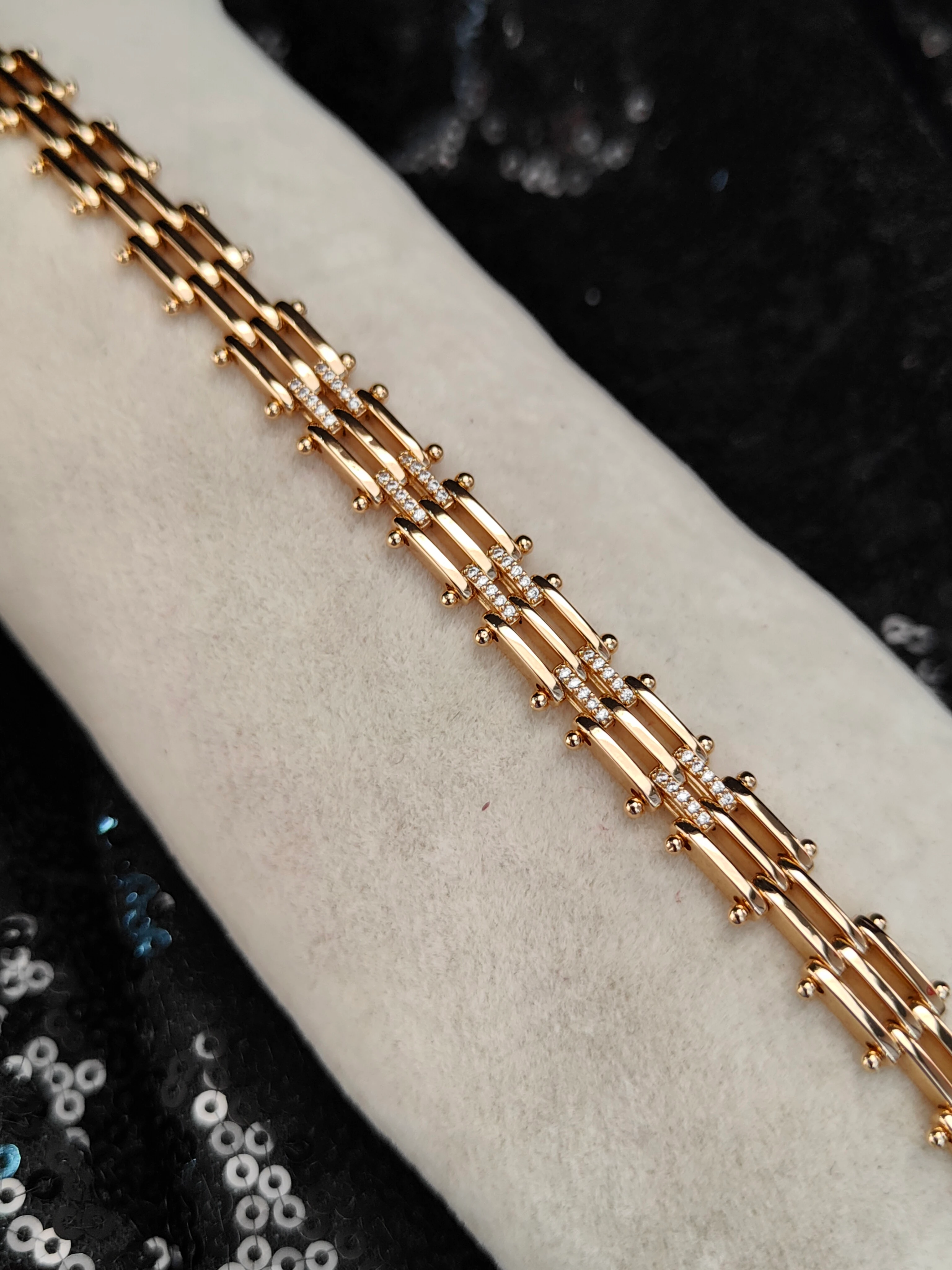 Vip Seri Xuping Bileklik - Rose Gold